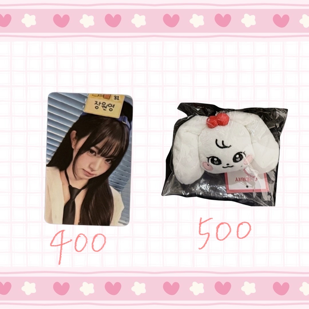 員大頭吊飾綁一張小卡