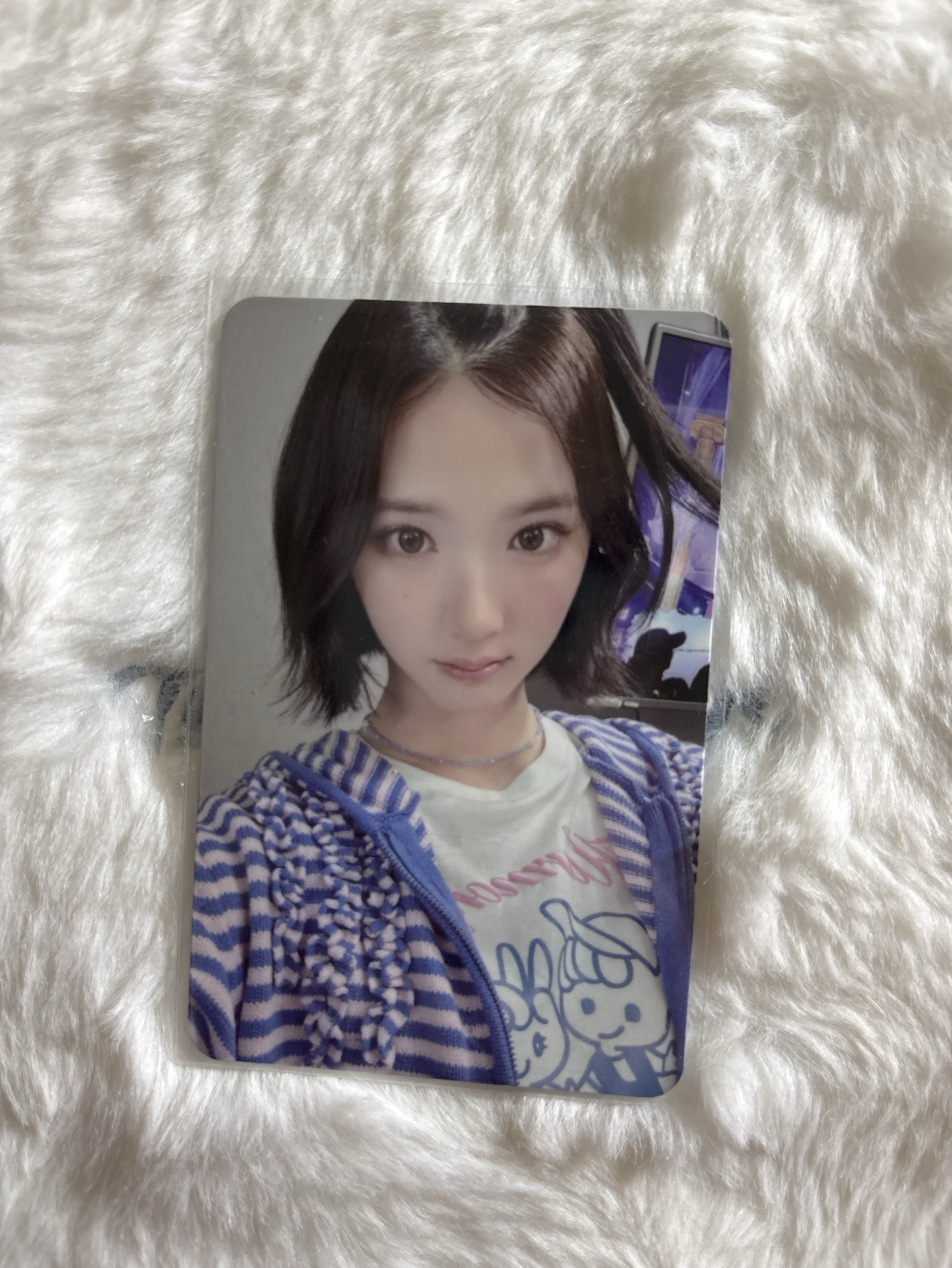 Jiwoo 中文卡背  Focus QQ音樂 星光卡 三星