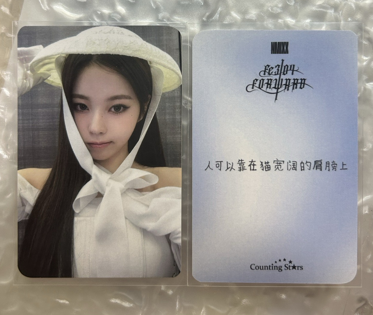 NMIXX 羅馬假日圭 中文卡背