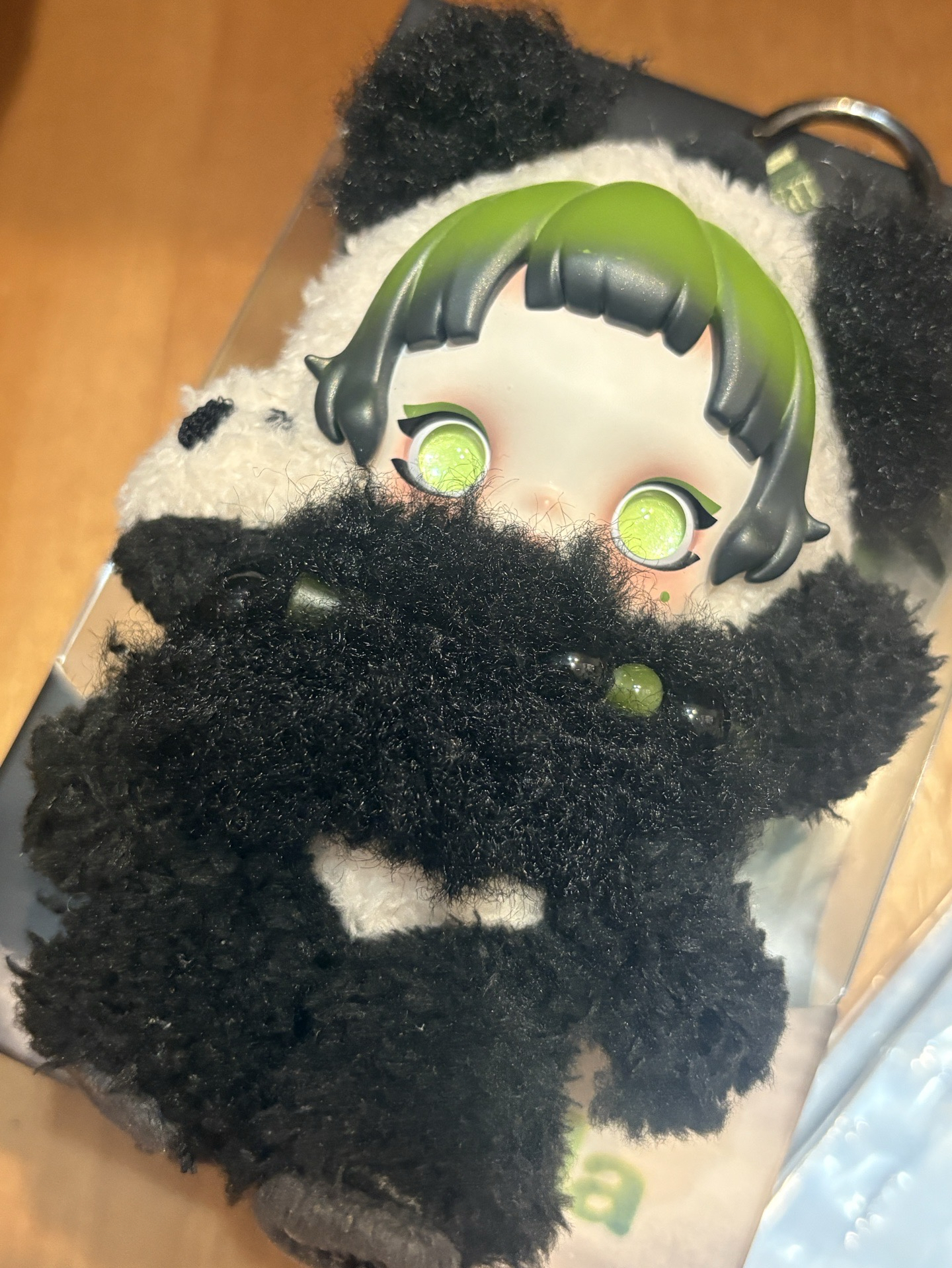 POPMART 泡泡瑪特 SKULLPANDA 熊怠怠毛絨公仔掛件