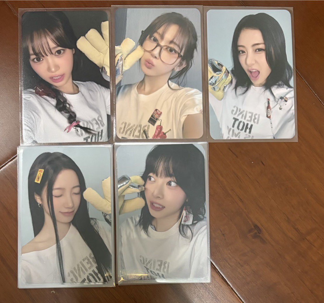 LE SSERAFIM HOT k4 幸運卡 線下快閃 PB ver.