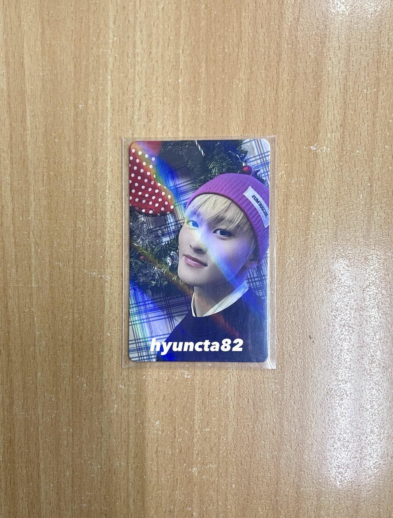 NCT 127 冬專 Be There For Me 李馬克 kms 特典卡 中文卡背