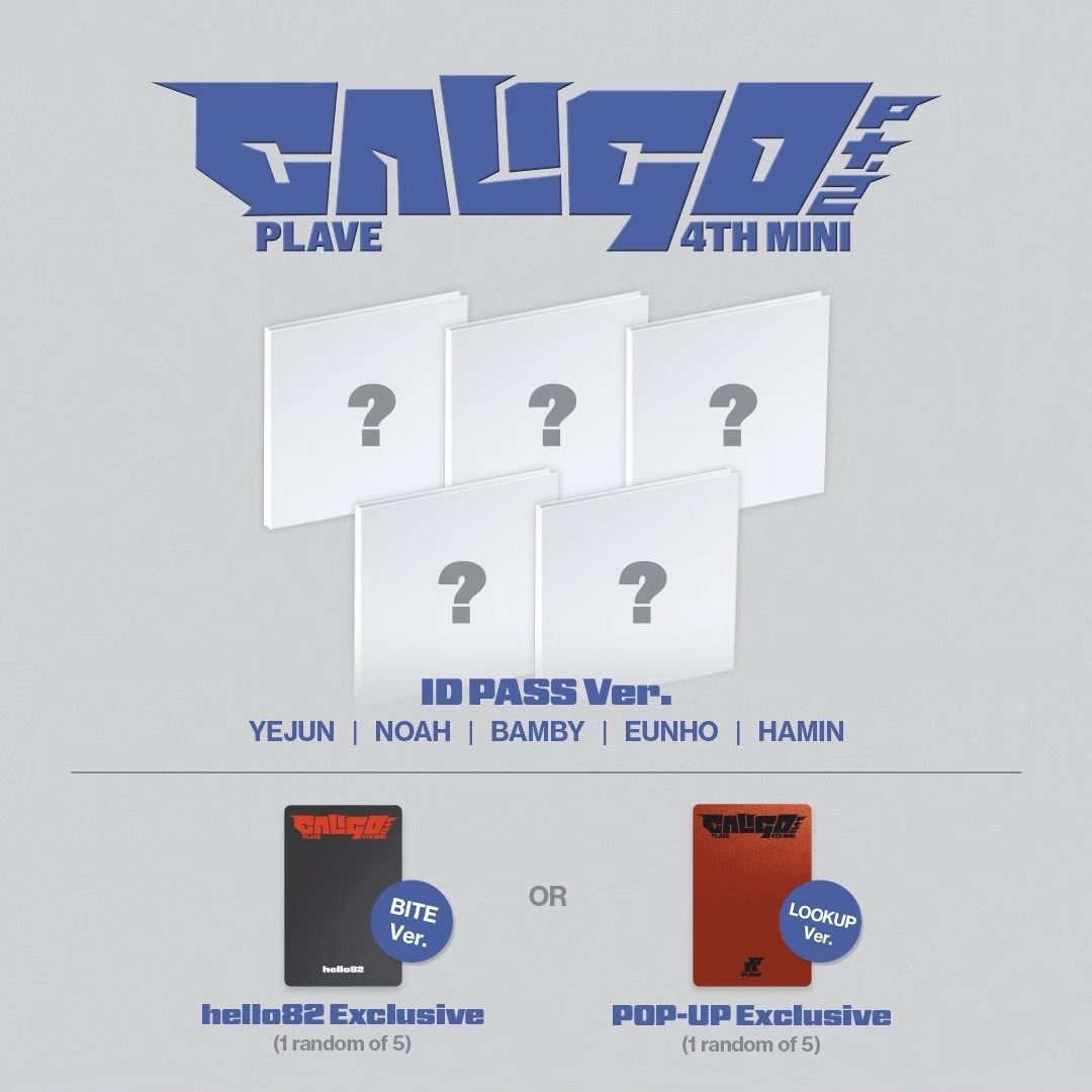 PLAVE迷你四美通Hello82特典專