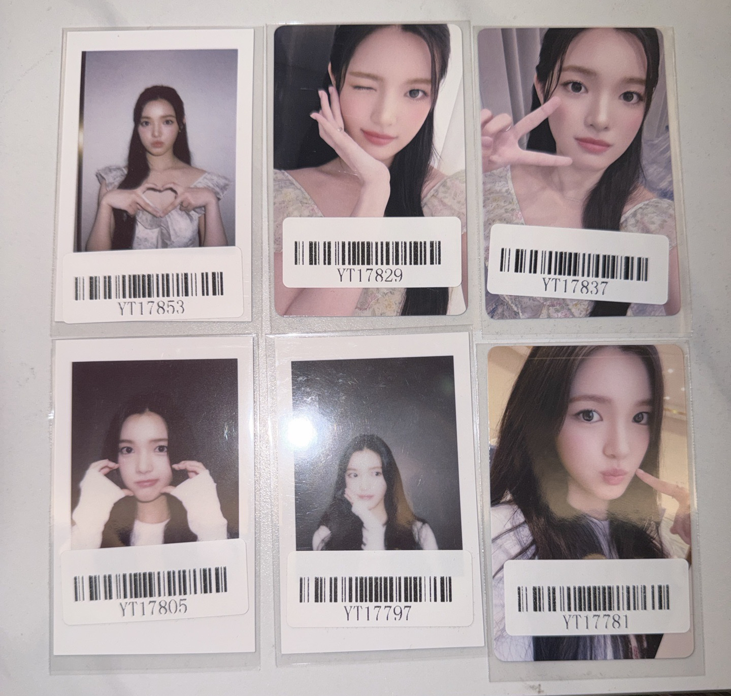 yuha kms簽售 小盤6張