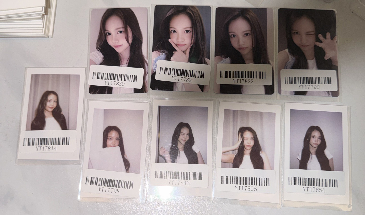 carmen kms簽售 小盤9張