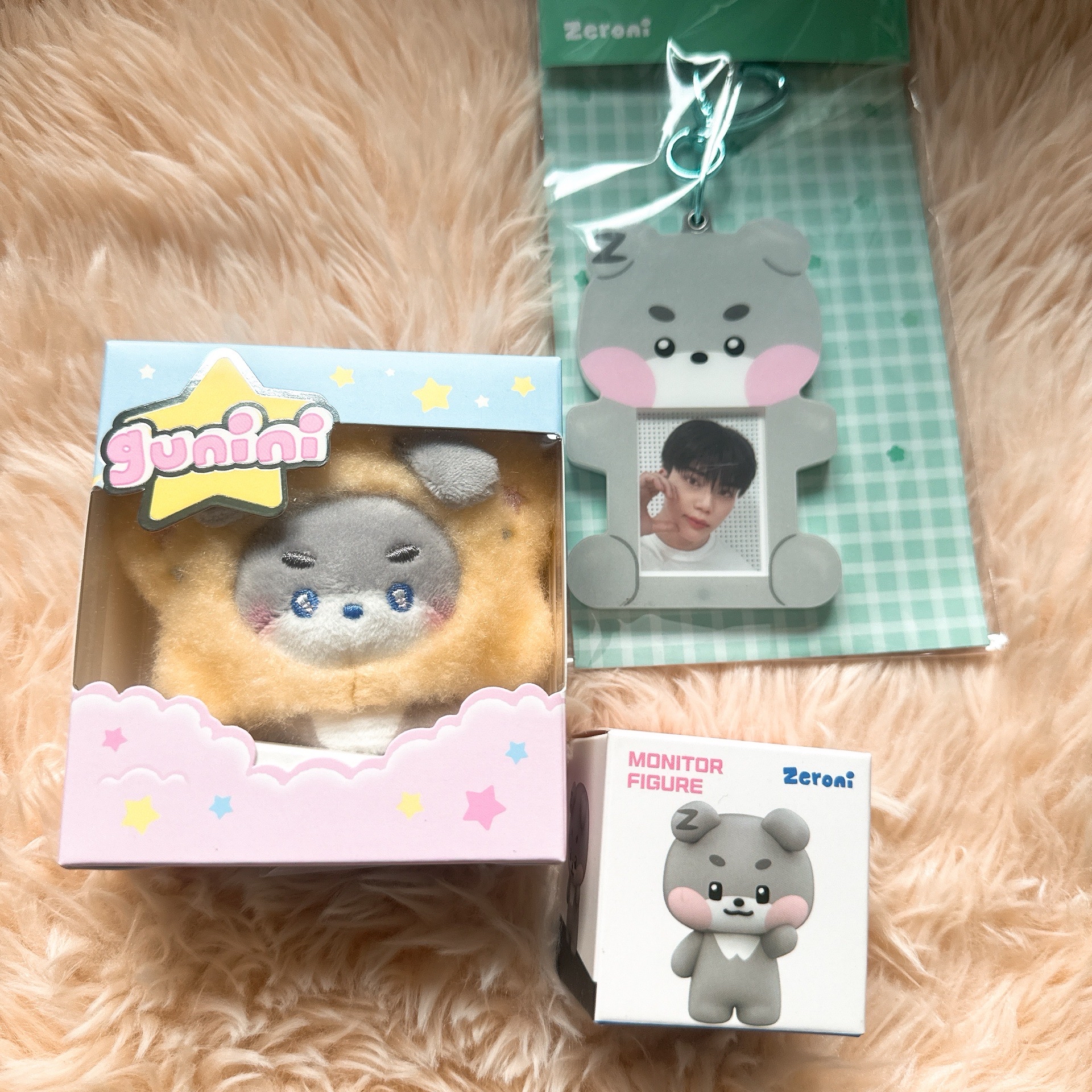 Zerobaseone ZB1 Zeroni 乾旭 星星娃+公仔+證件吊飾