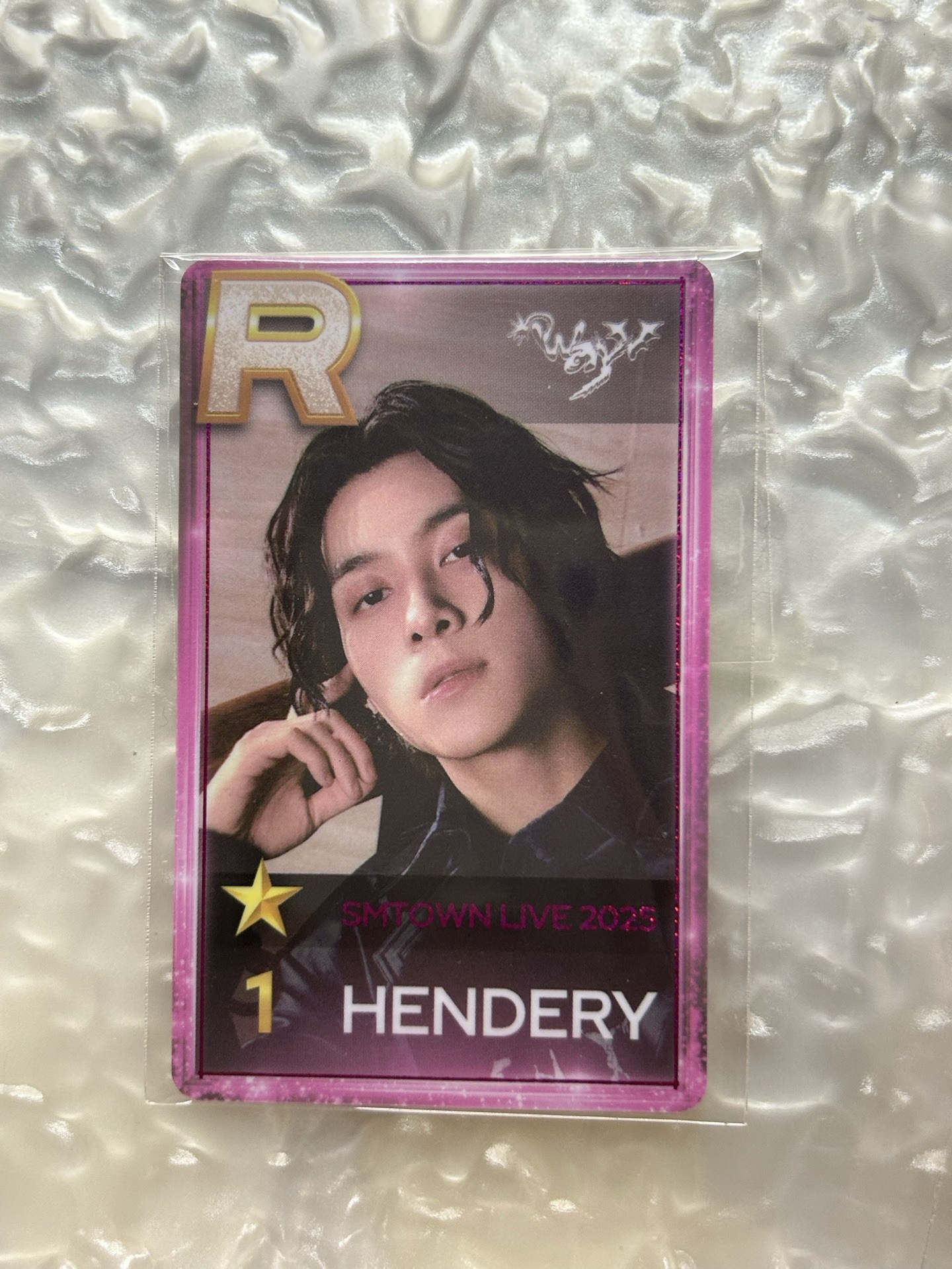 WayV Hendery家族遊戲卡
