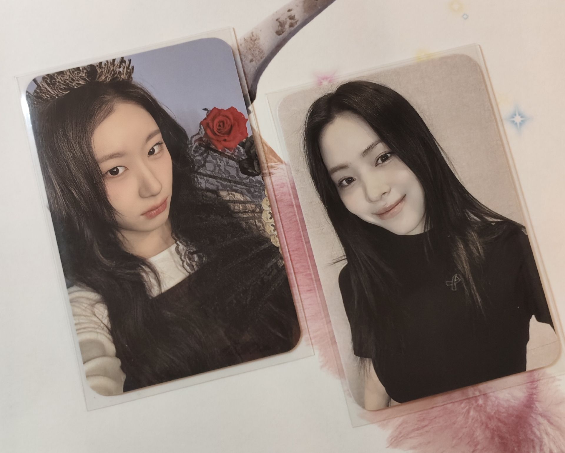 留真 彩領 中文卡背