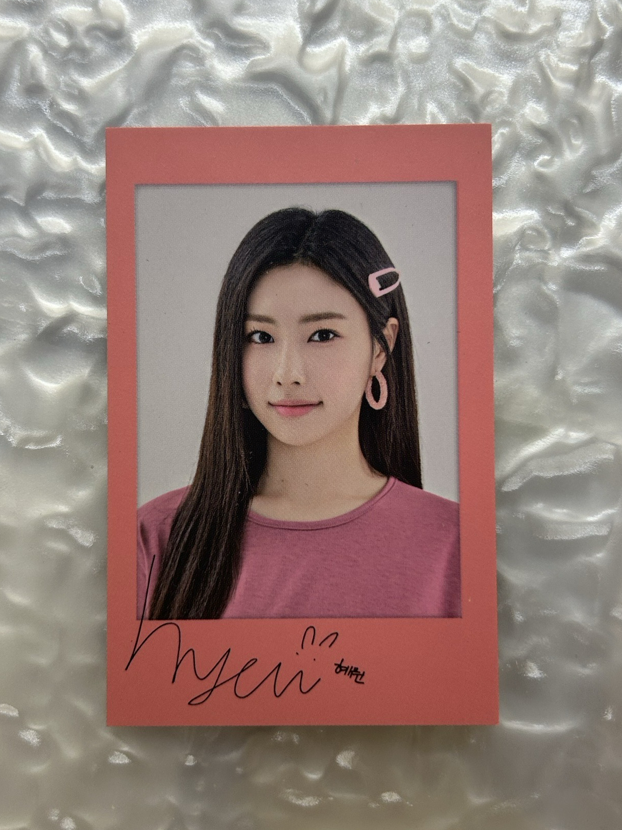 IZ*ONE 惠元拍立得