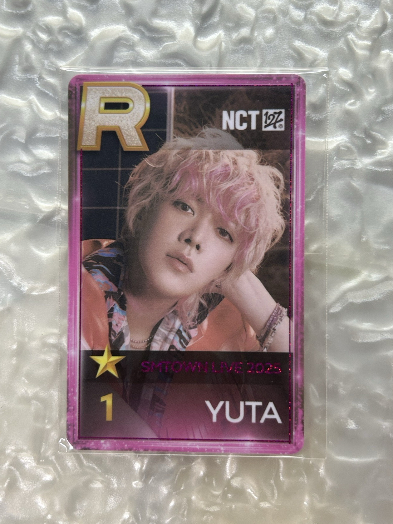NCT127 Yuta家族遊戲卡