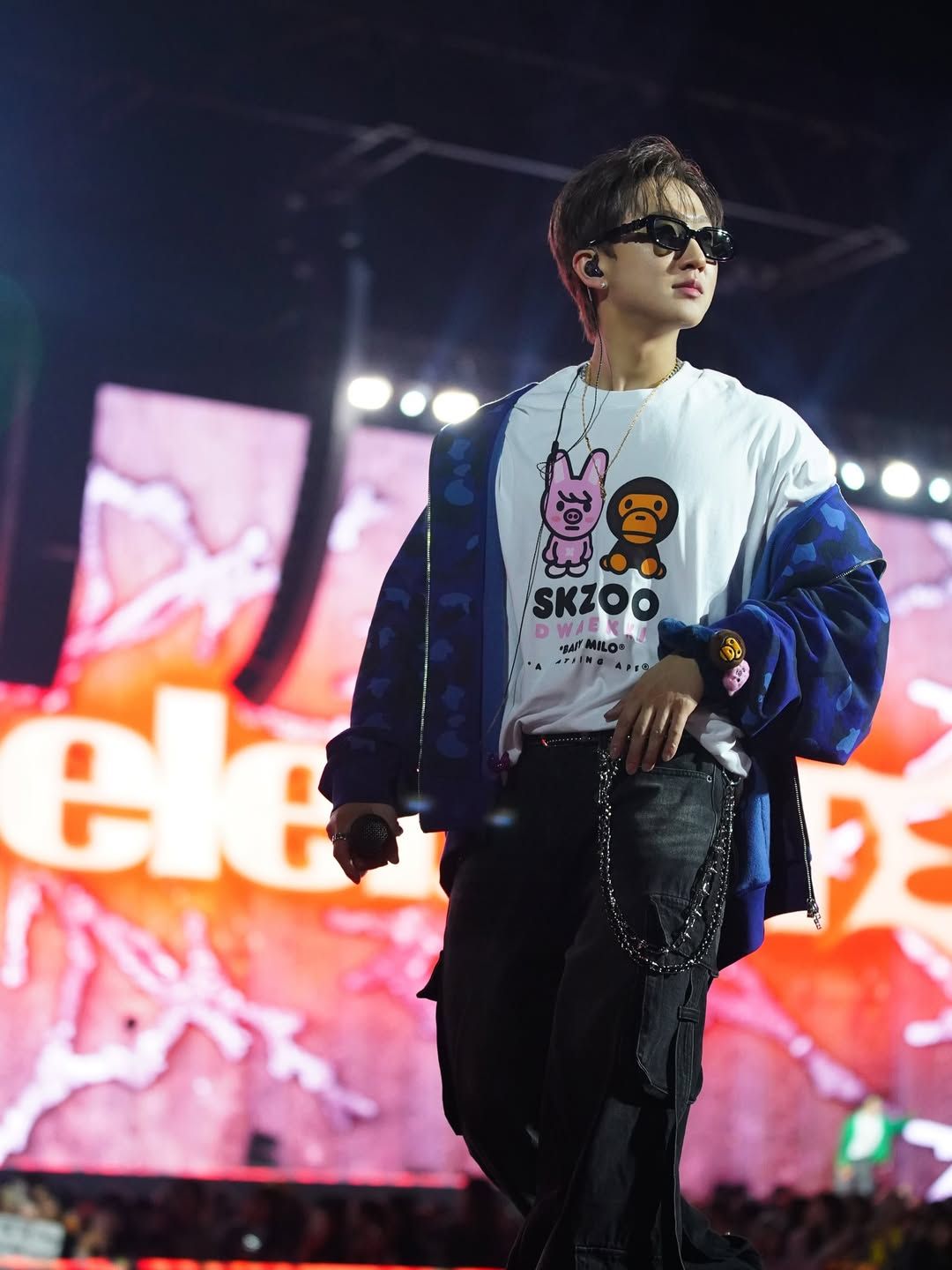 BAPE ×Stray Kids Baby Milo T-shirt 