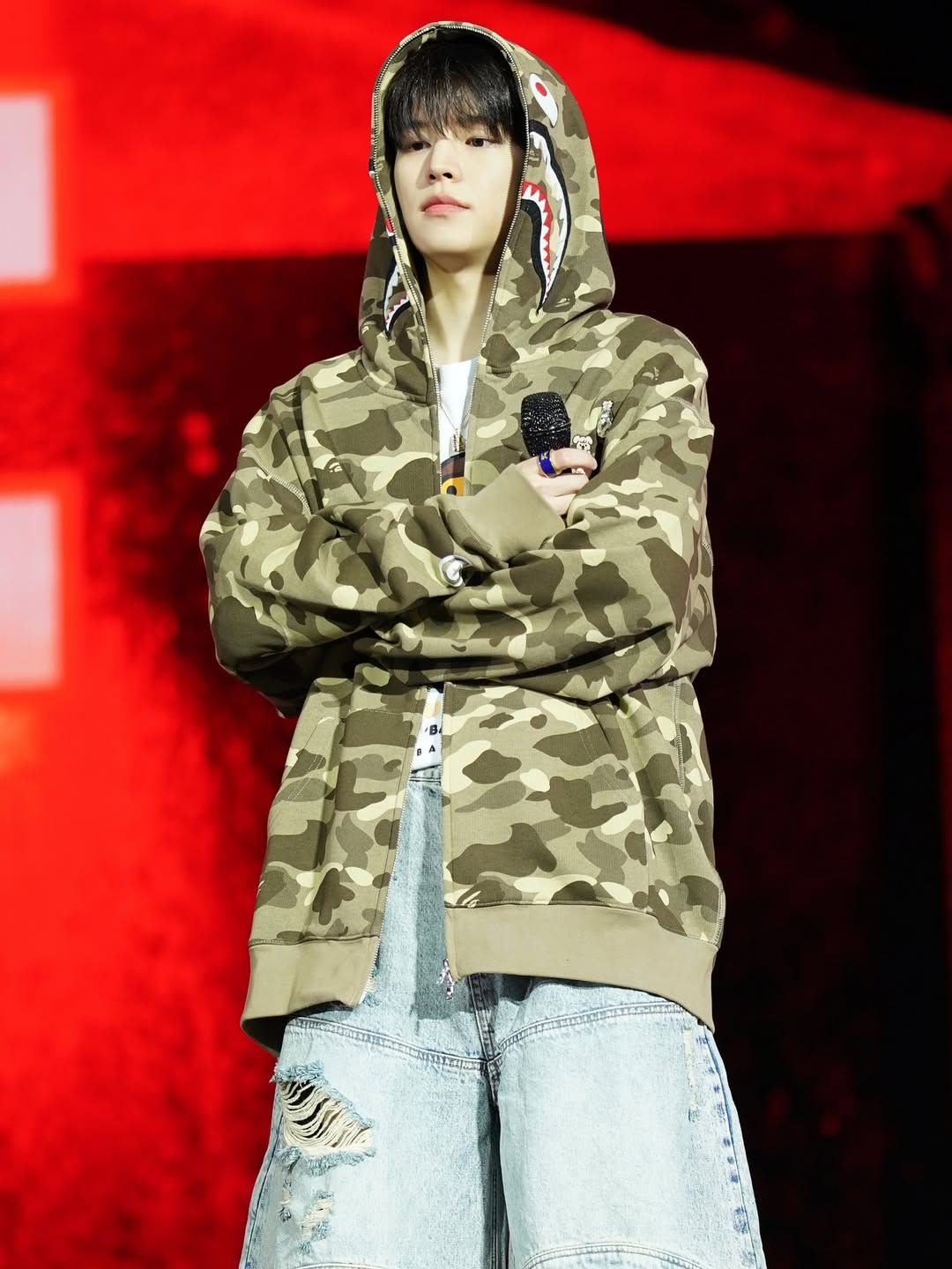 BAPE ×Stray Kids Baby Milo T-shirt 