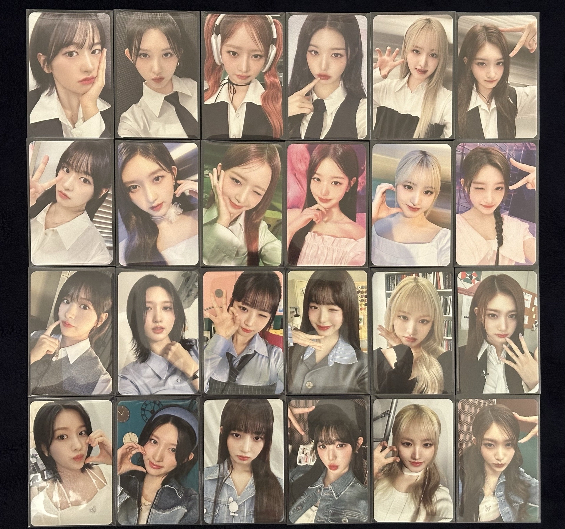 ive 演唱會 隨機卡自拍卡 套出