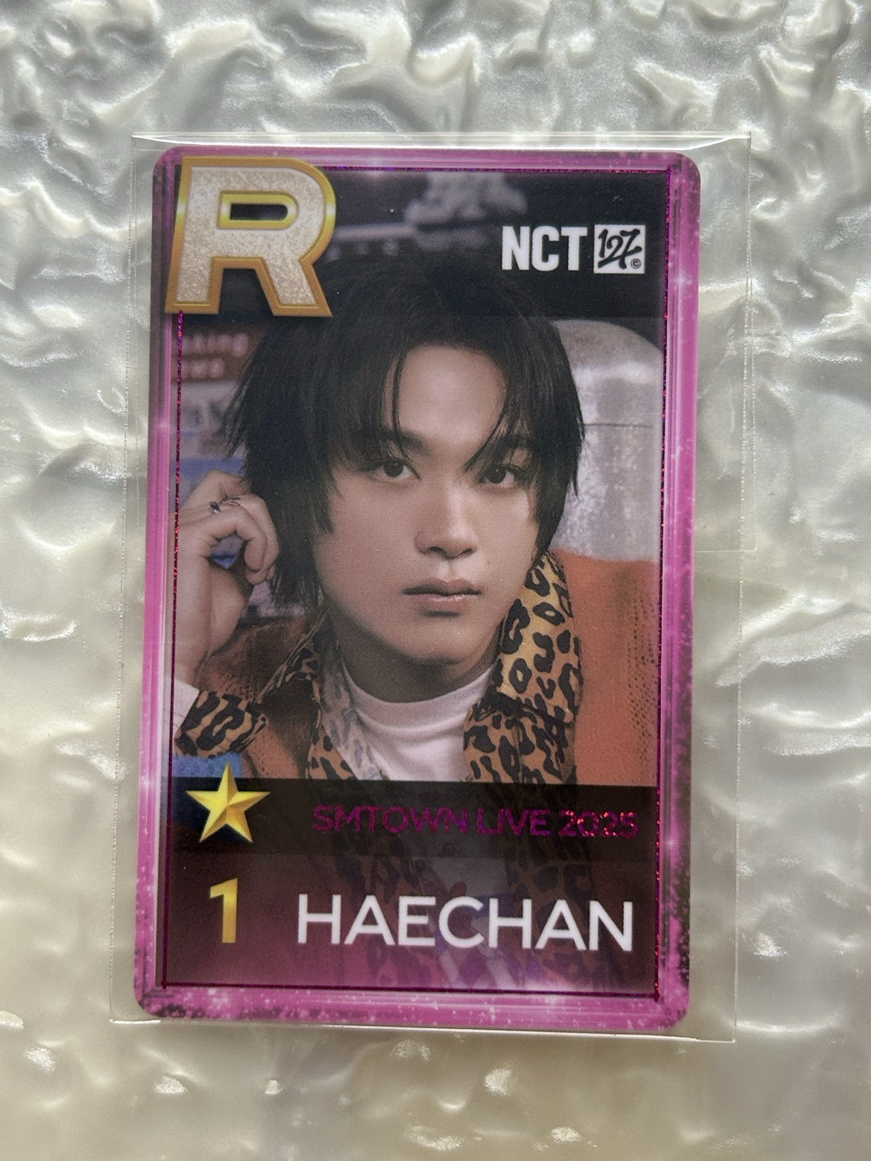 NCT127 Haechan家族遊戲卡
