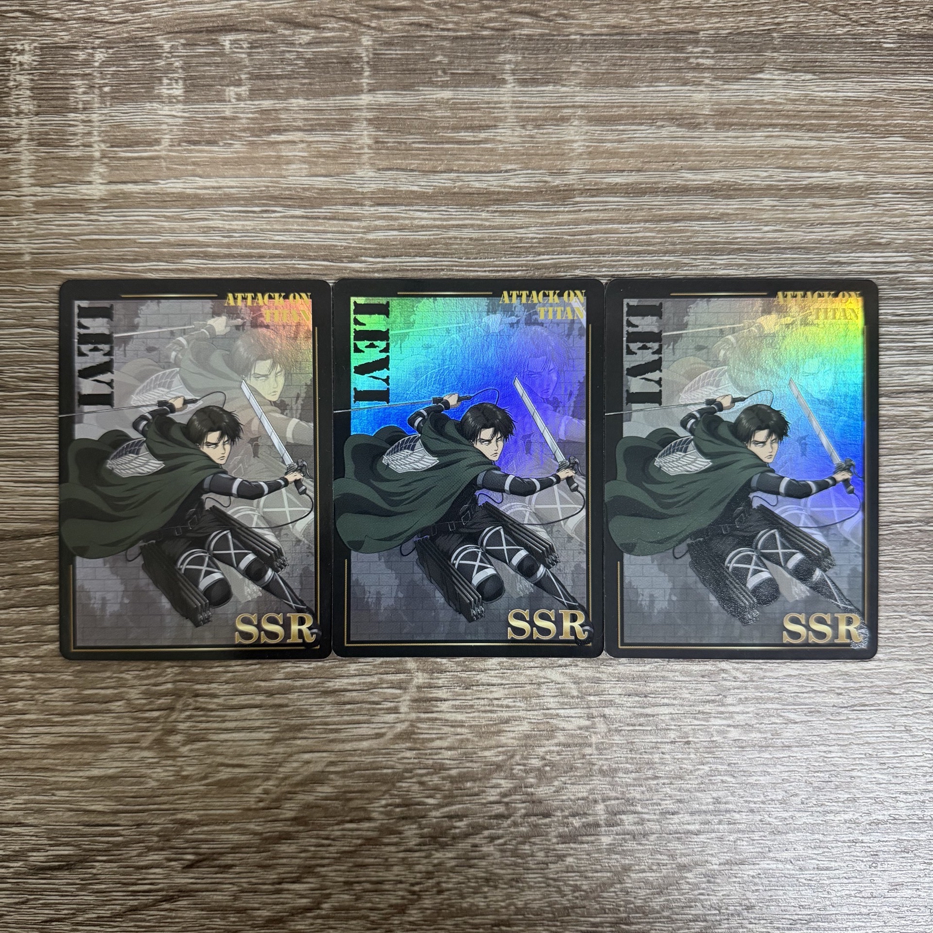 進巨抽卡機 里維ssr閃卡