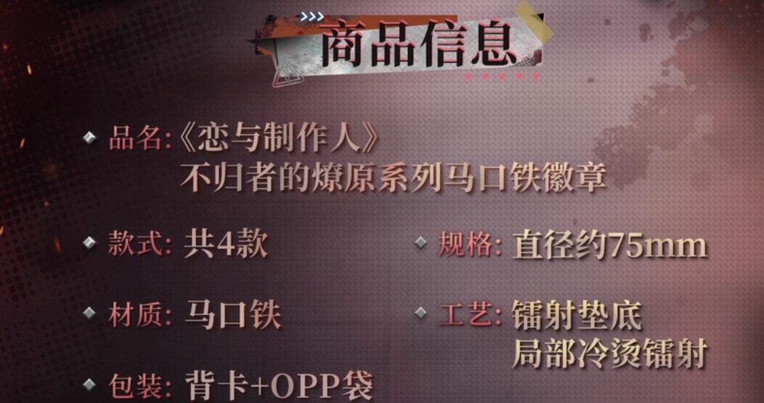 馬口鐵徽章