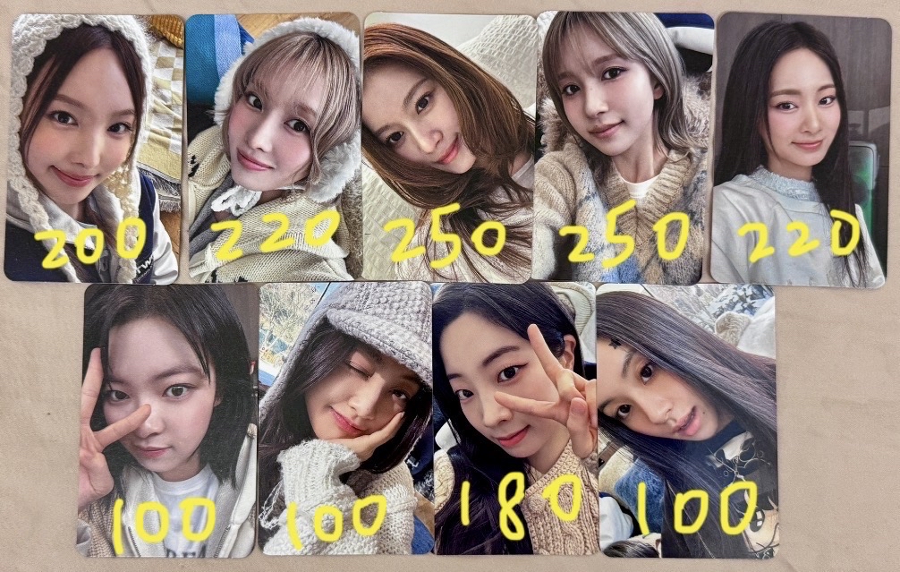 十週年電影 「韓國場」特典小卡