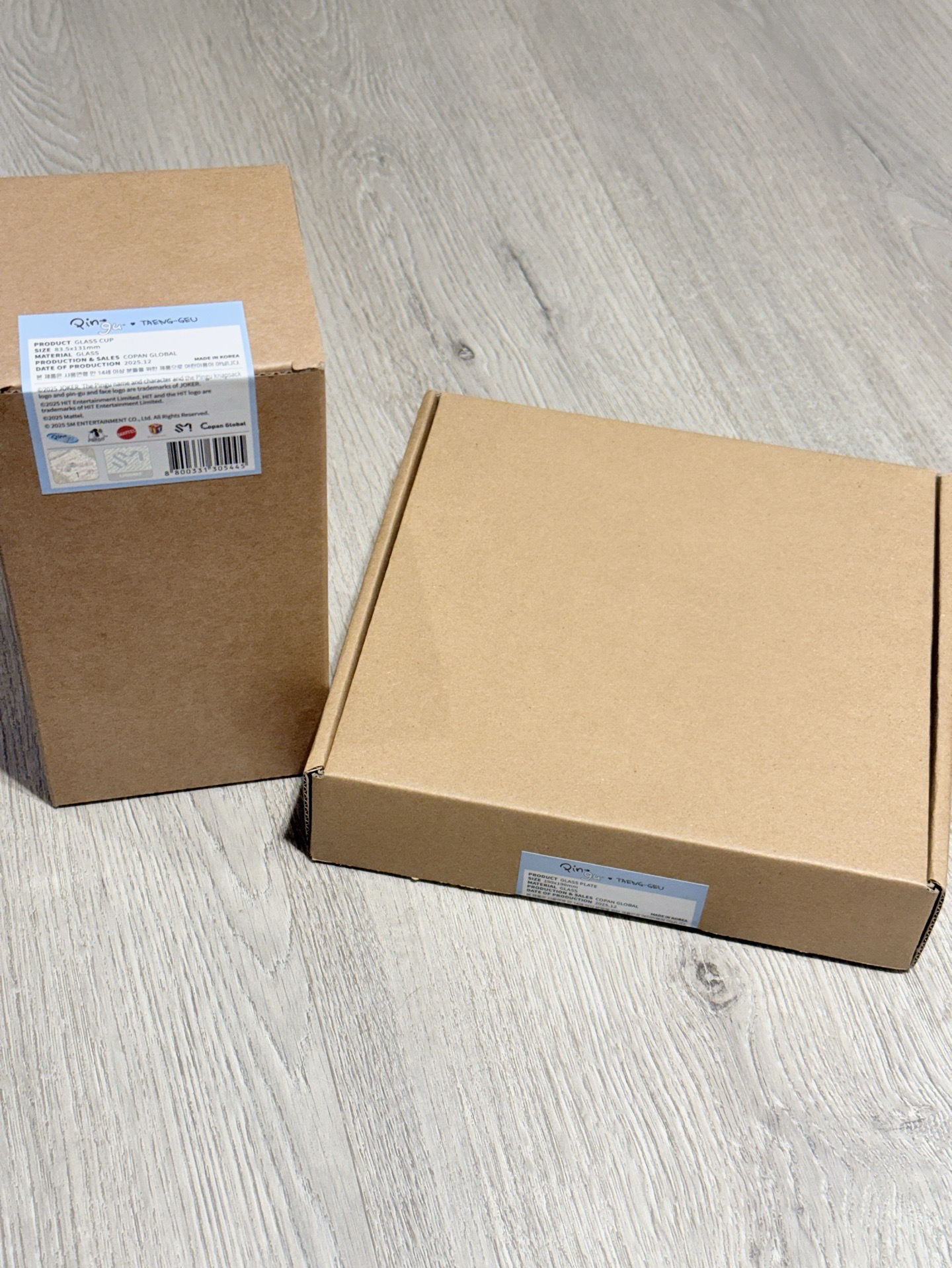 Pingu x 太蛋聯名杯子盤子