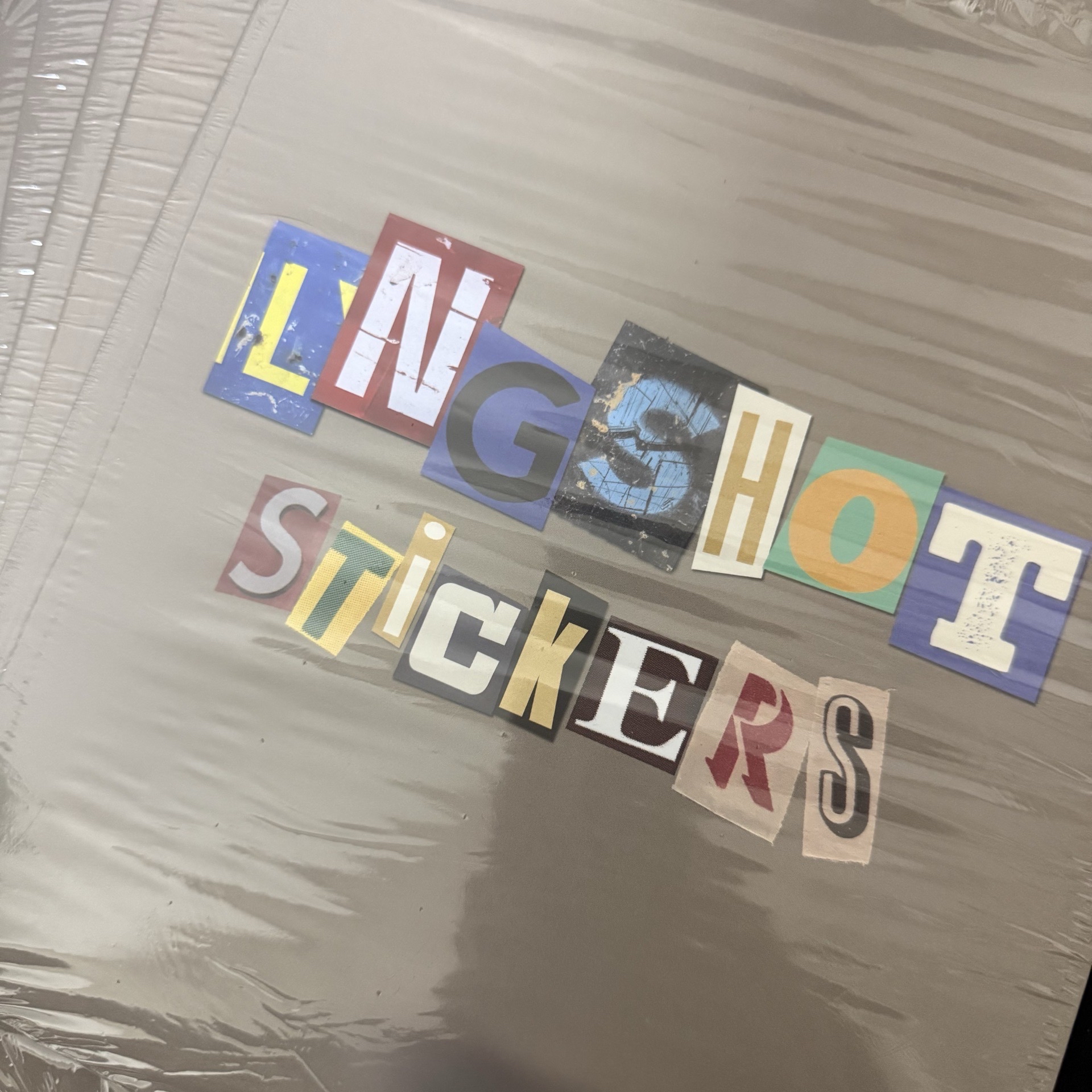 LNGSHOT 貼紙書 無小卡