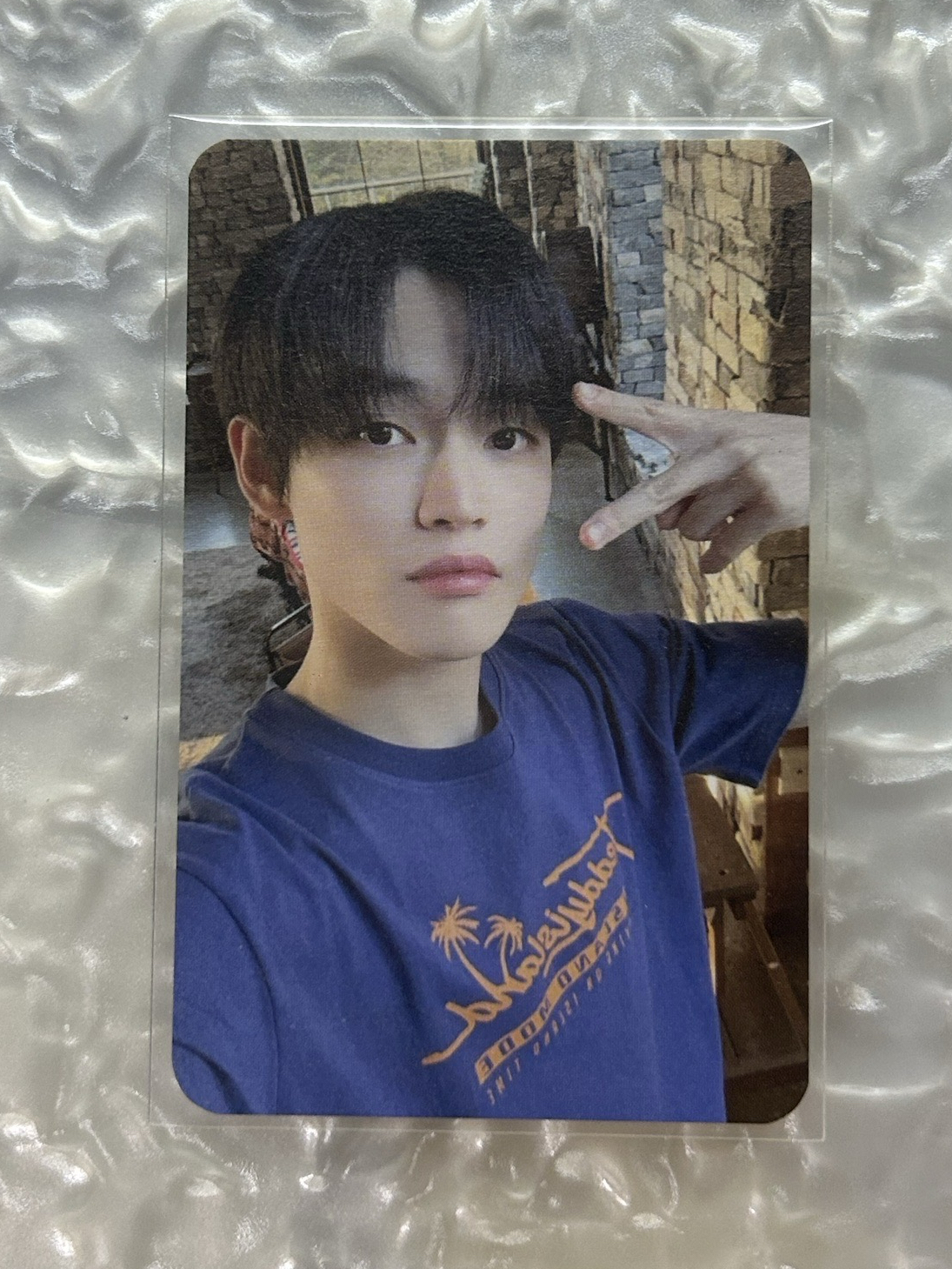 NCT DREAM Chenle泰迪熊衣服代言卡