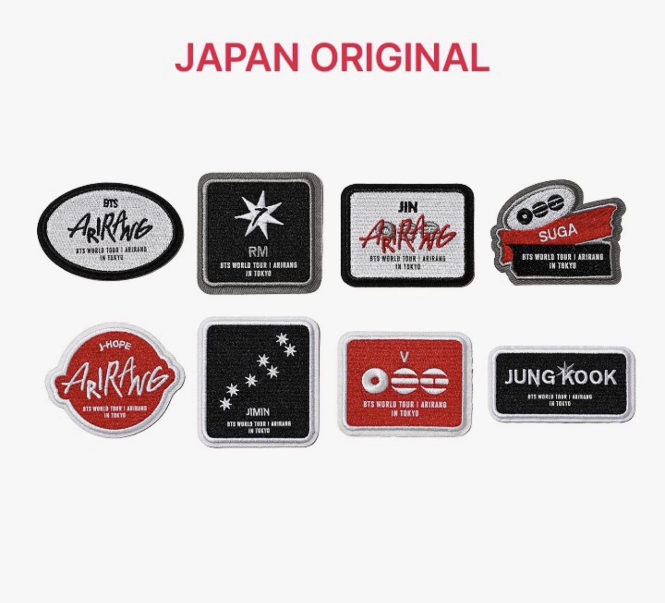 日區[ARIRANG]Wappen Sticker_Tokyo