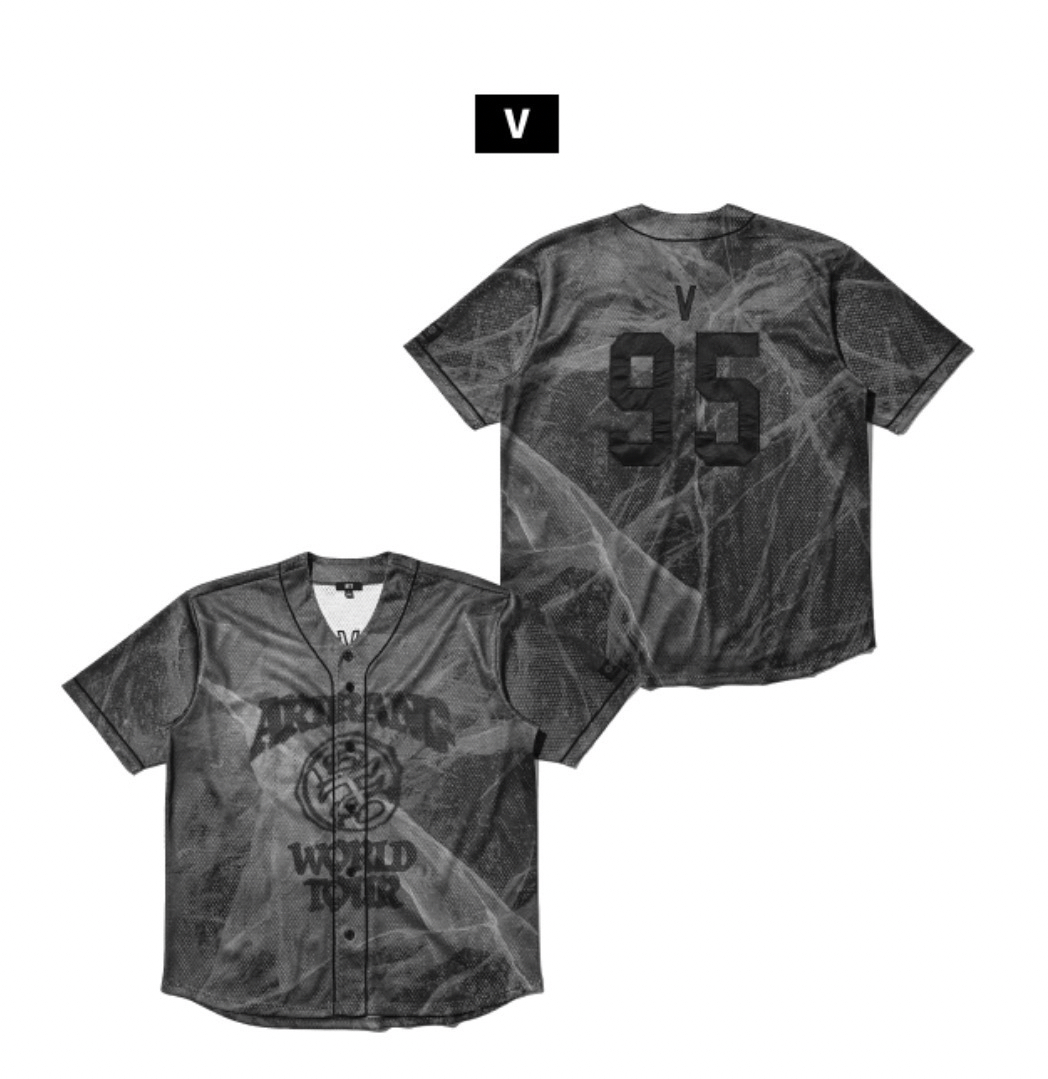 BTS V / JK 日版球衣不分尺寸 一販訂單