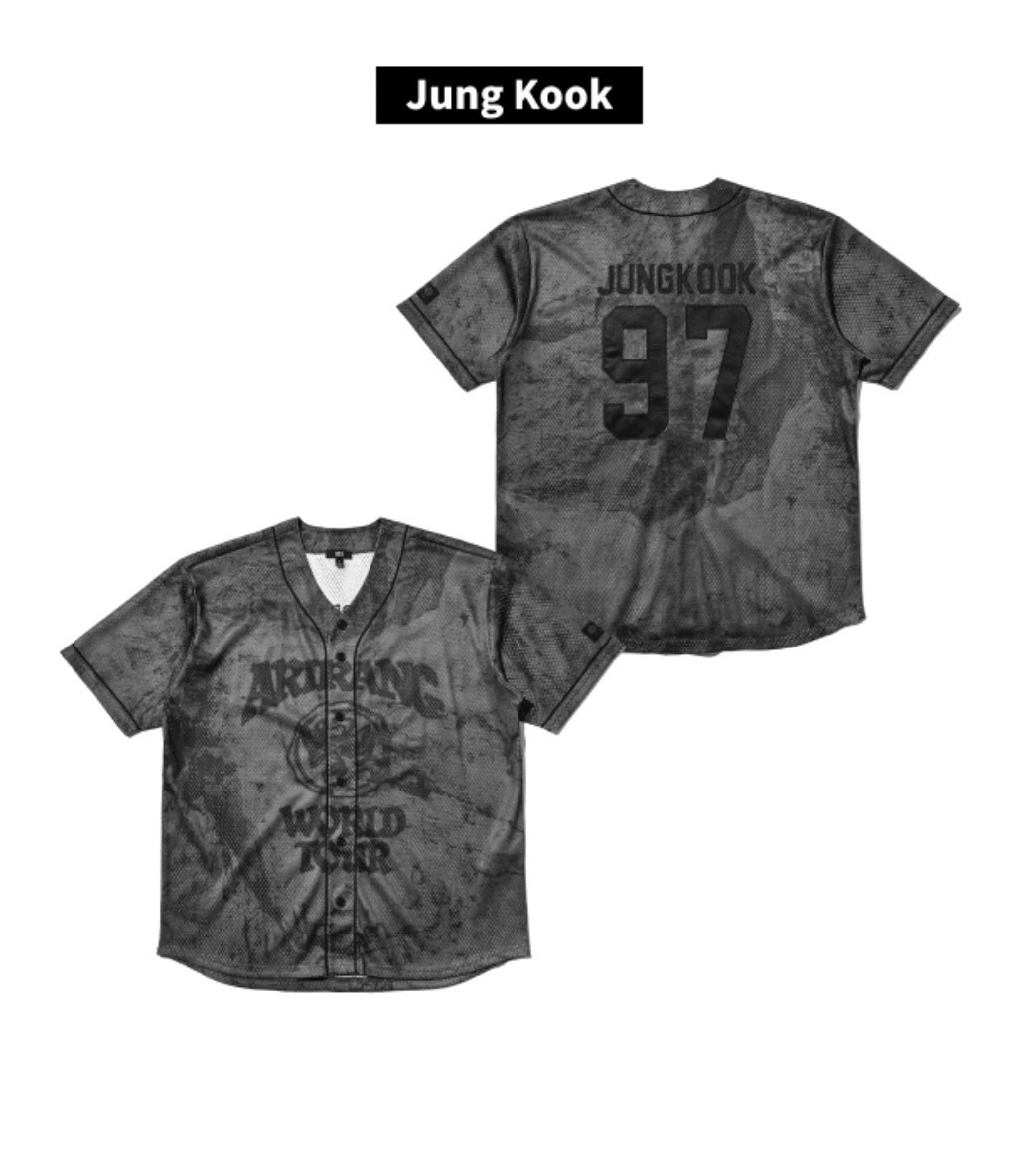 BTS V / JK 日版球衣 一販訂單