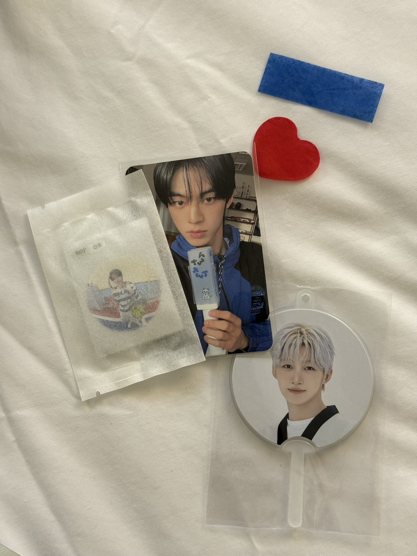 道勳粽卡+貼紙+志薫小扇