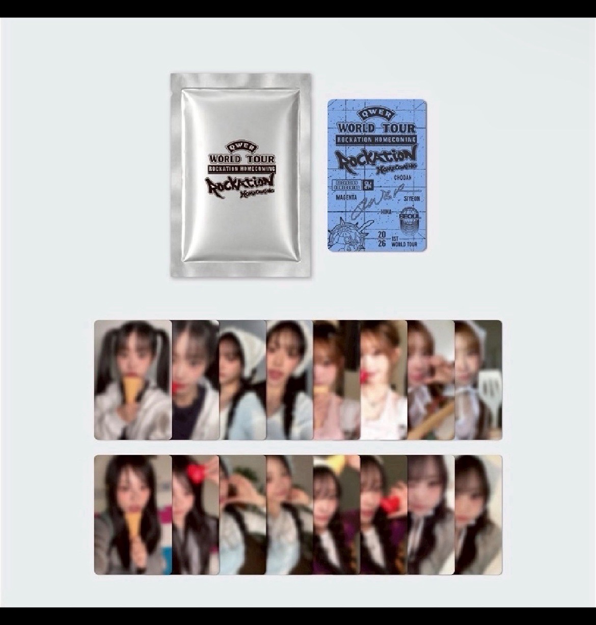 現貨QWER韓安場卡包（16張）