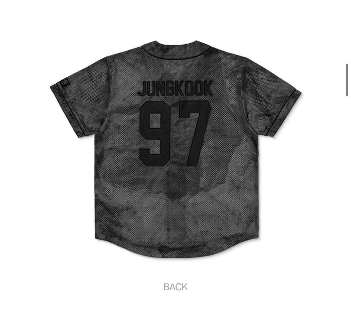 BTS 球衣 JUNGKOOK/V(S-M) 一販已購入