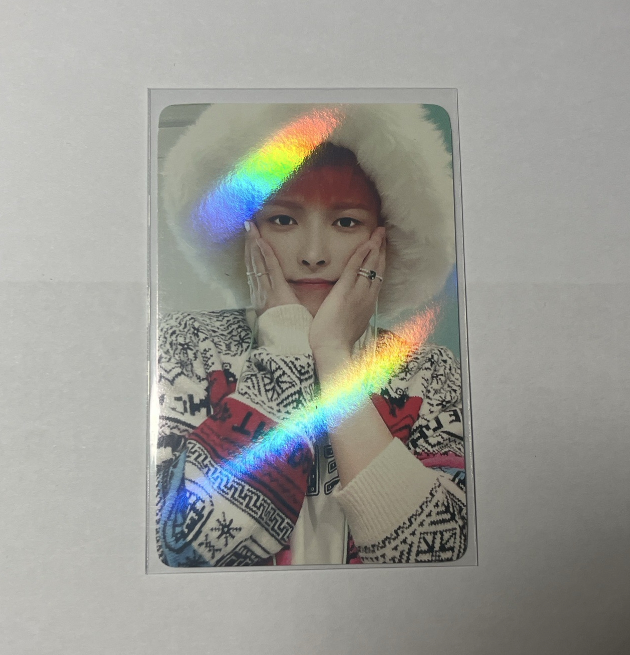 弘中 MS簽售卡 捧臉