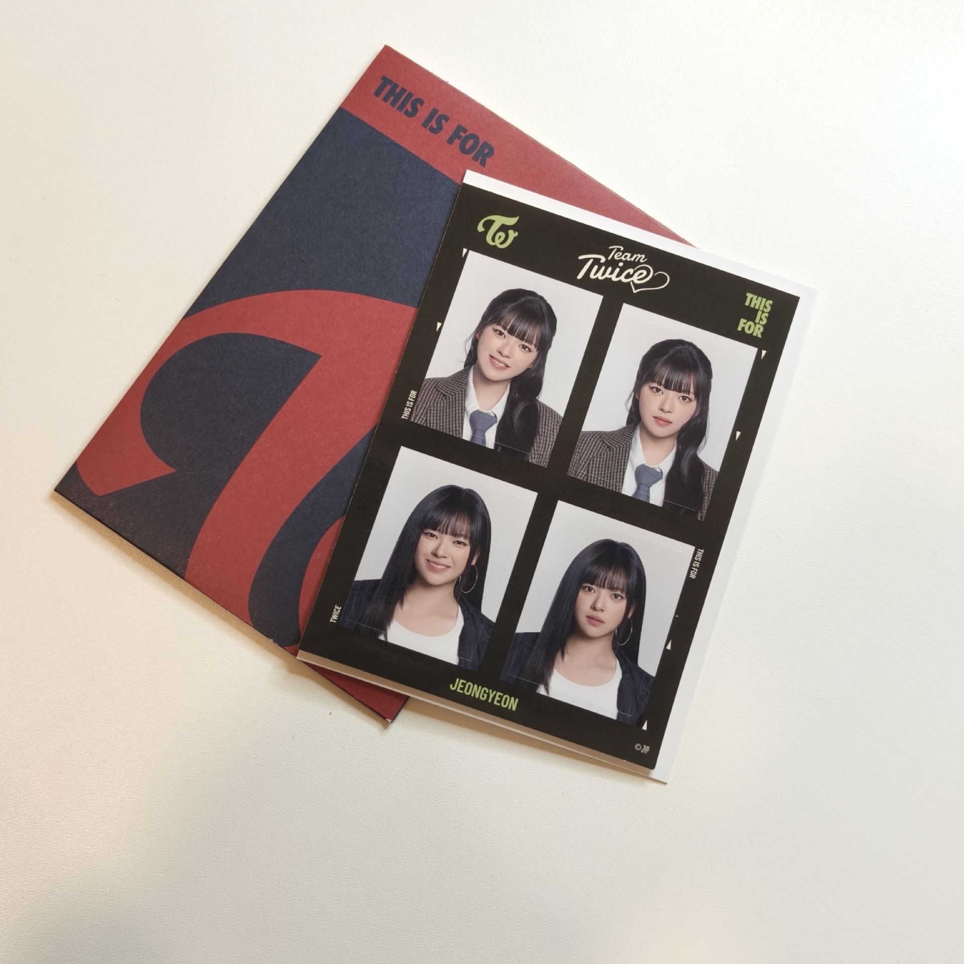 現貨 TWICE 新國立 定延💚 證件照貼紙