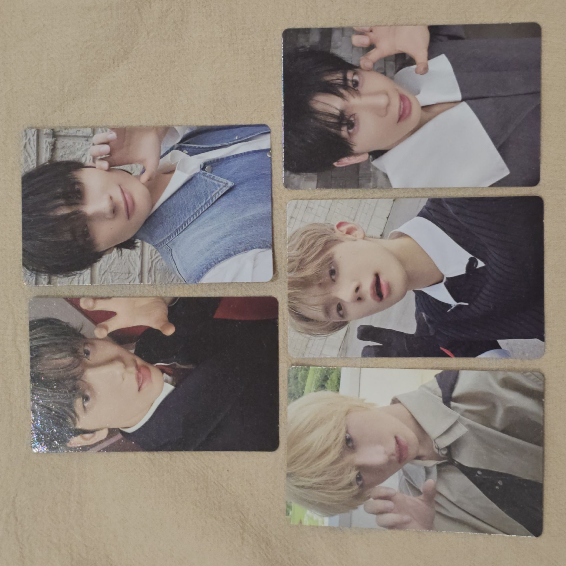 TXT｜迷七 wvs 特典卡 一套五張