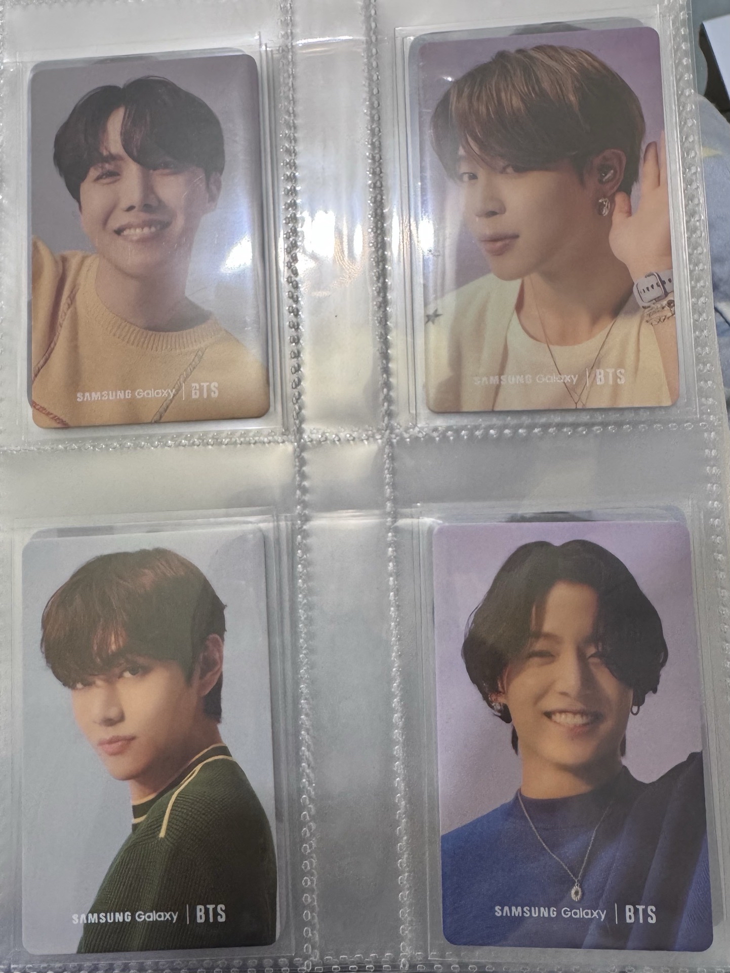 BTS 三星S21代言卡(整套）