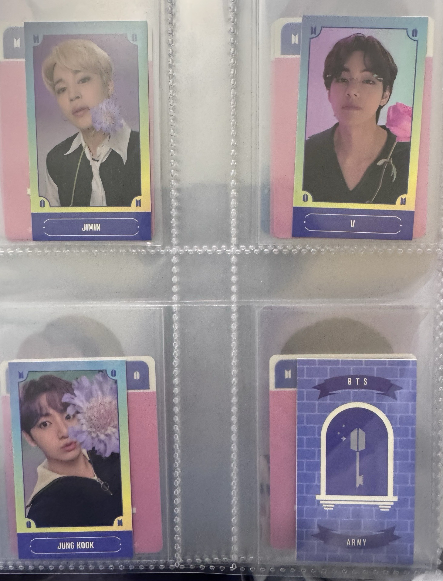 BTS 2021八週年日曆盒周邊卡