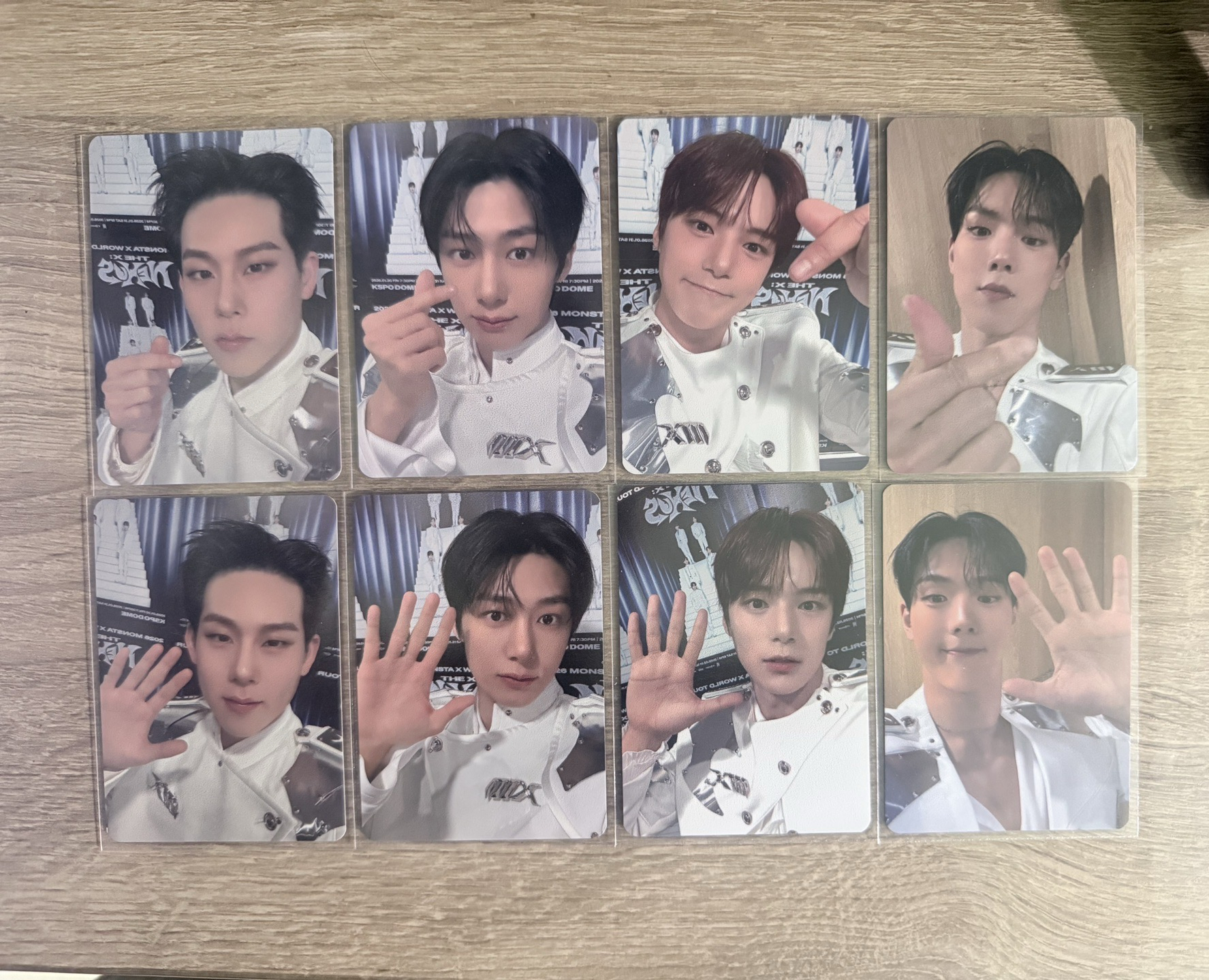 monsta x 26世巡 泰國場 入場卡 