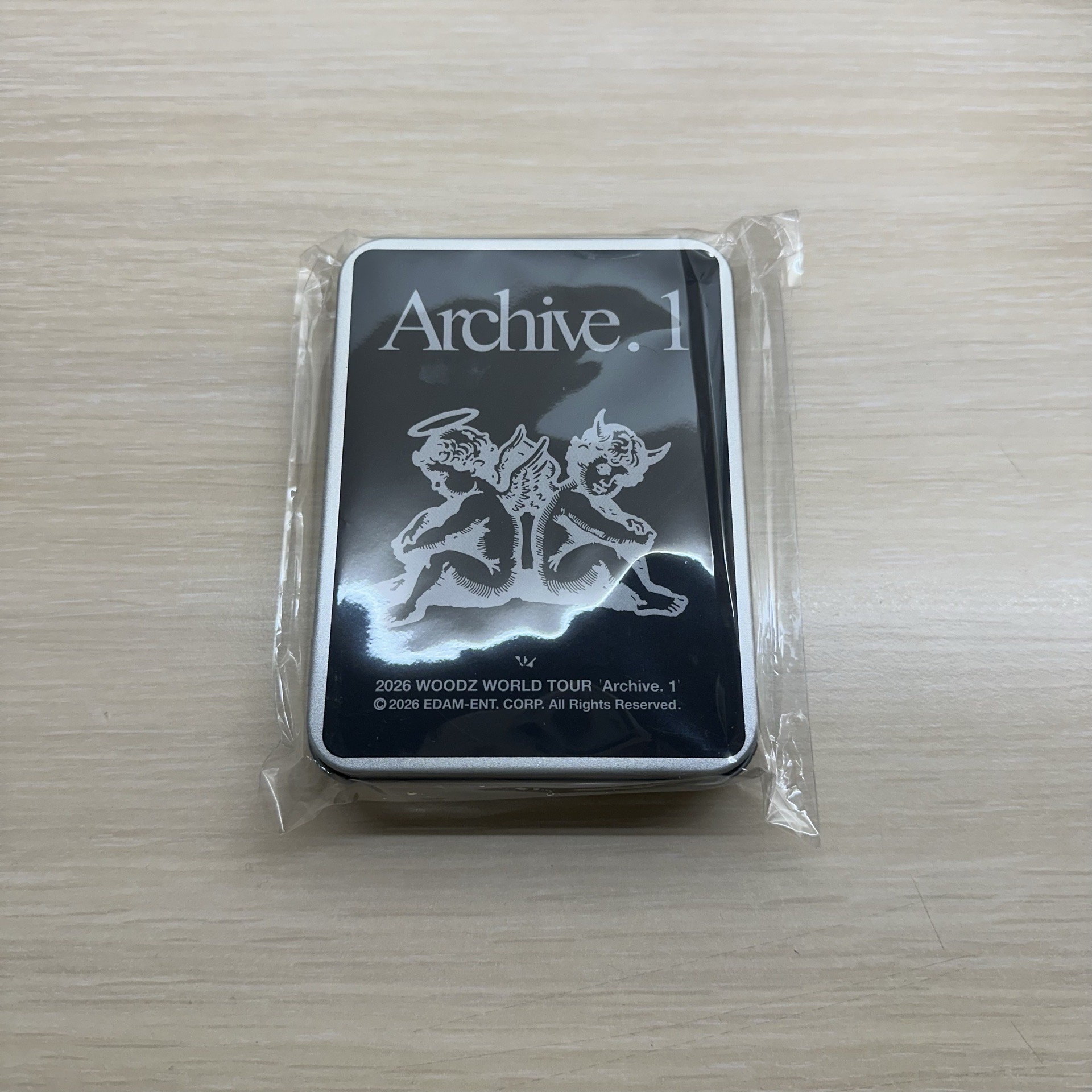 WOODZ 場周 鐵盒小卡 僅拆封