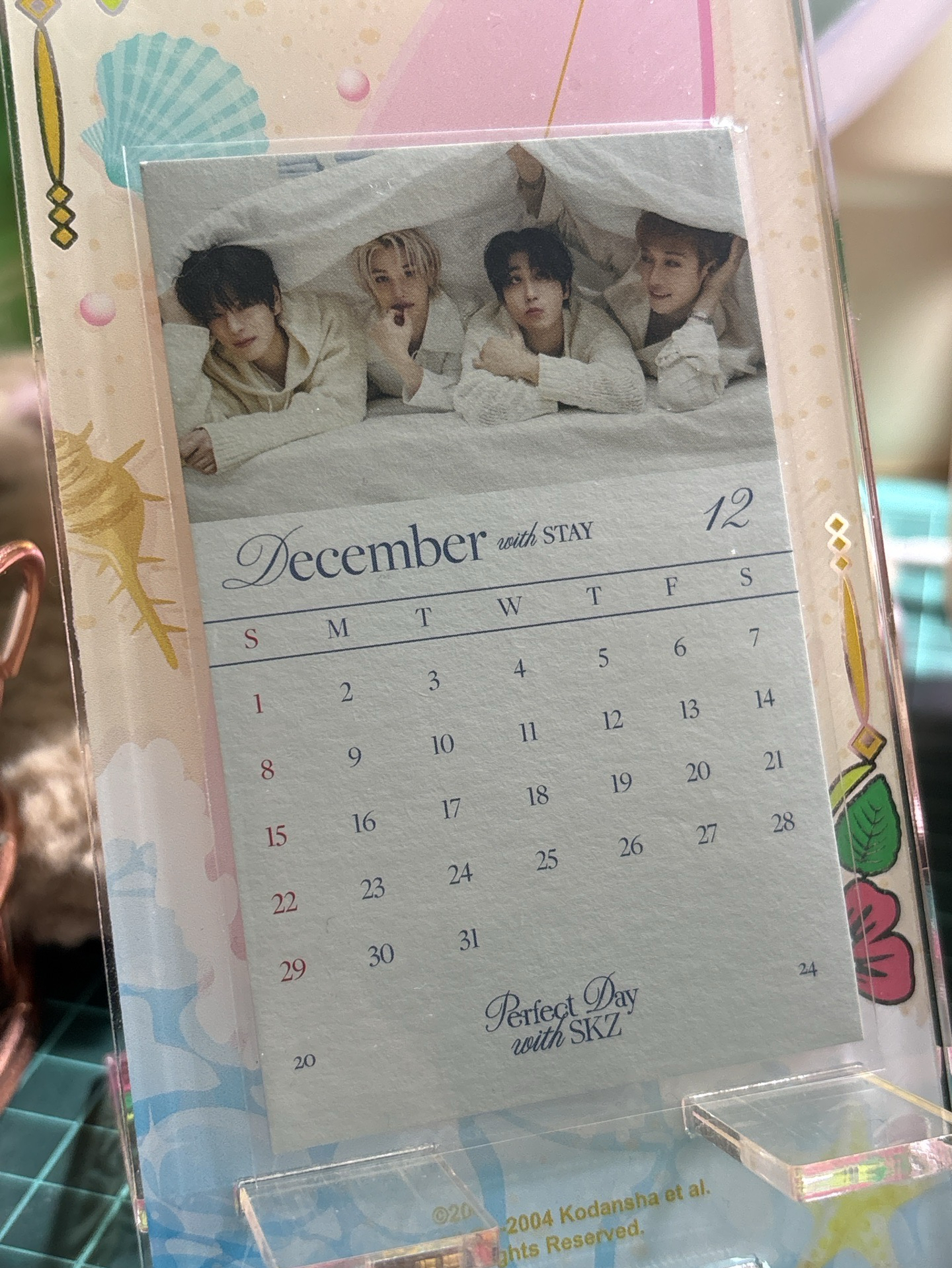 2024月曆卡 9、10 、11、12月