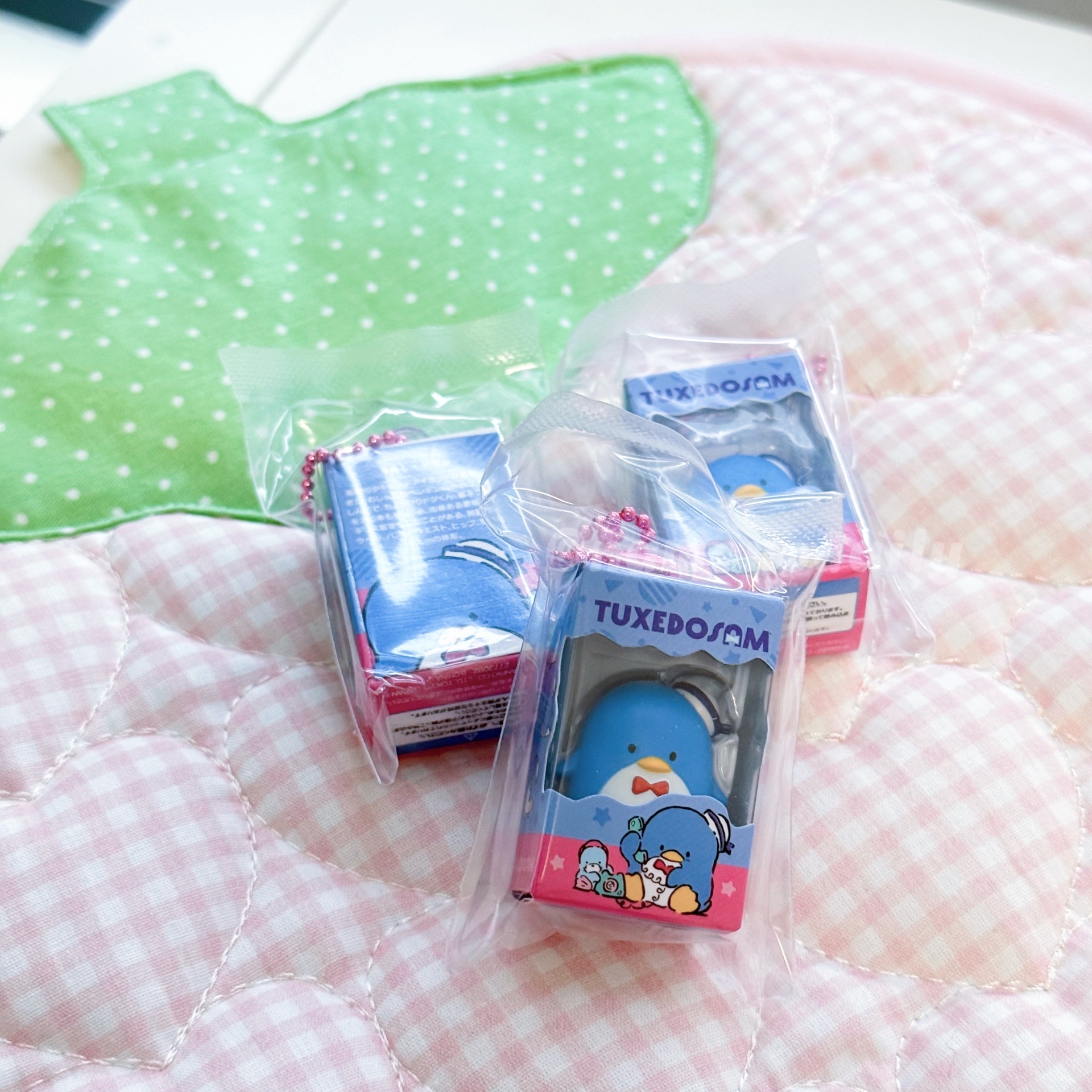 ☁️𓍼三麗鷗微縮食玩吊飾 山姆企鵝ꕤ⋆.˚ 