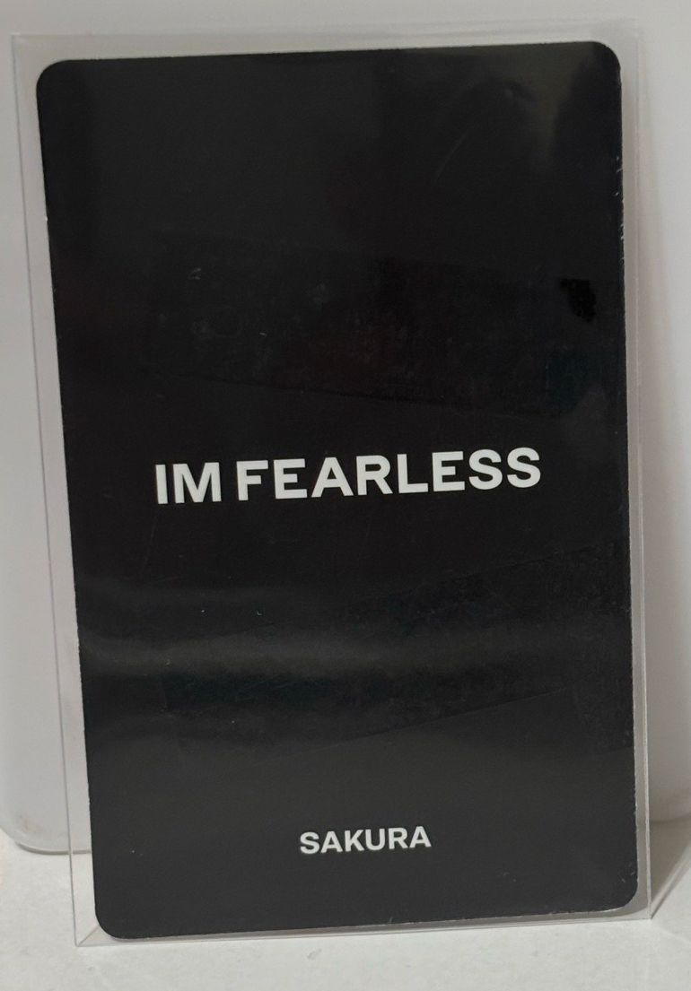 FEARLESS 專輯卡 SAKURA