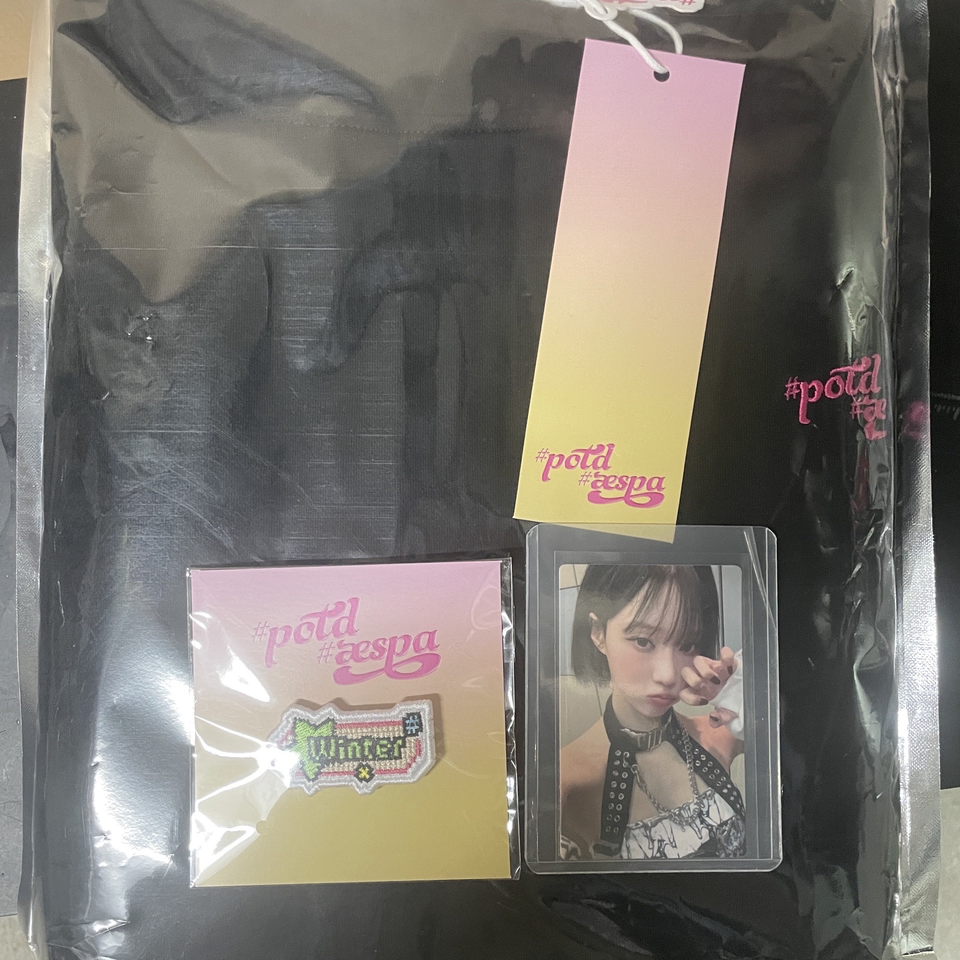 aespa 廣州展會衛衣