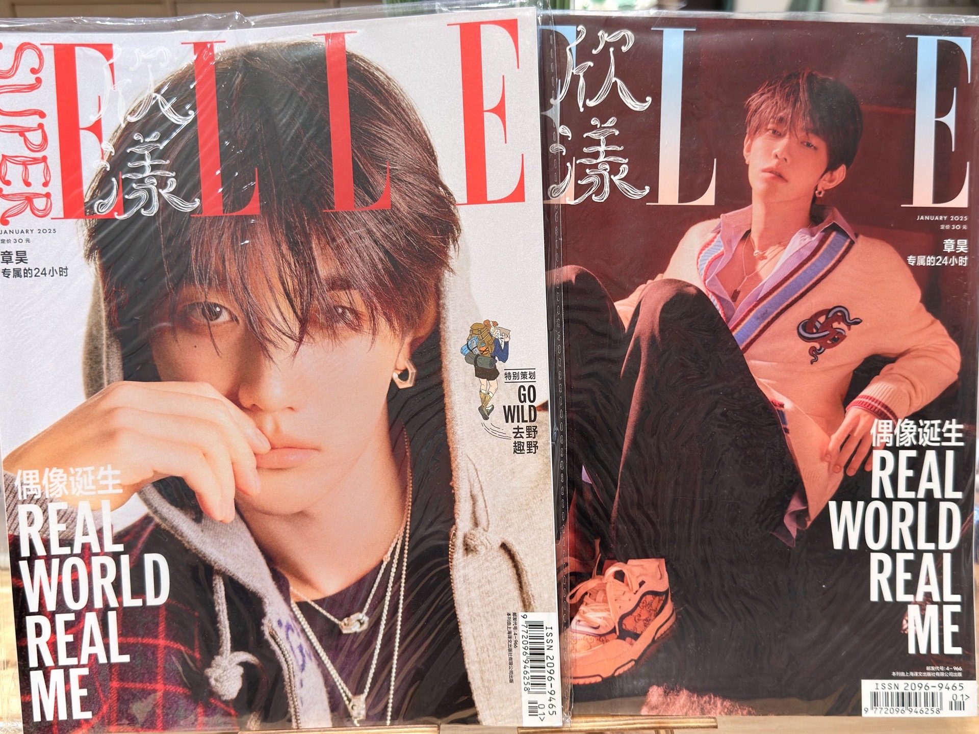 章昊 欣漾 super elle 雜誌 一套