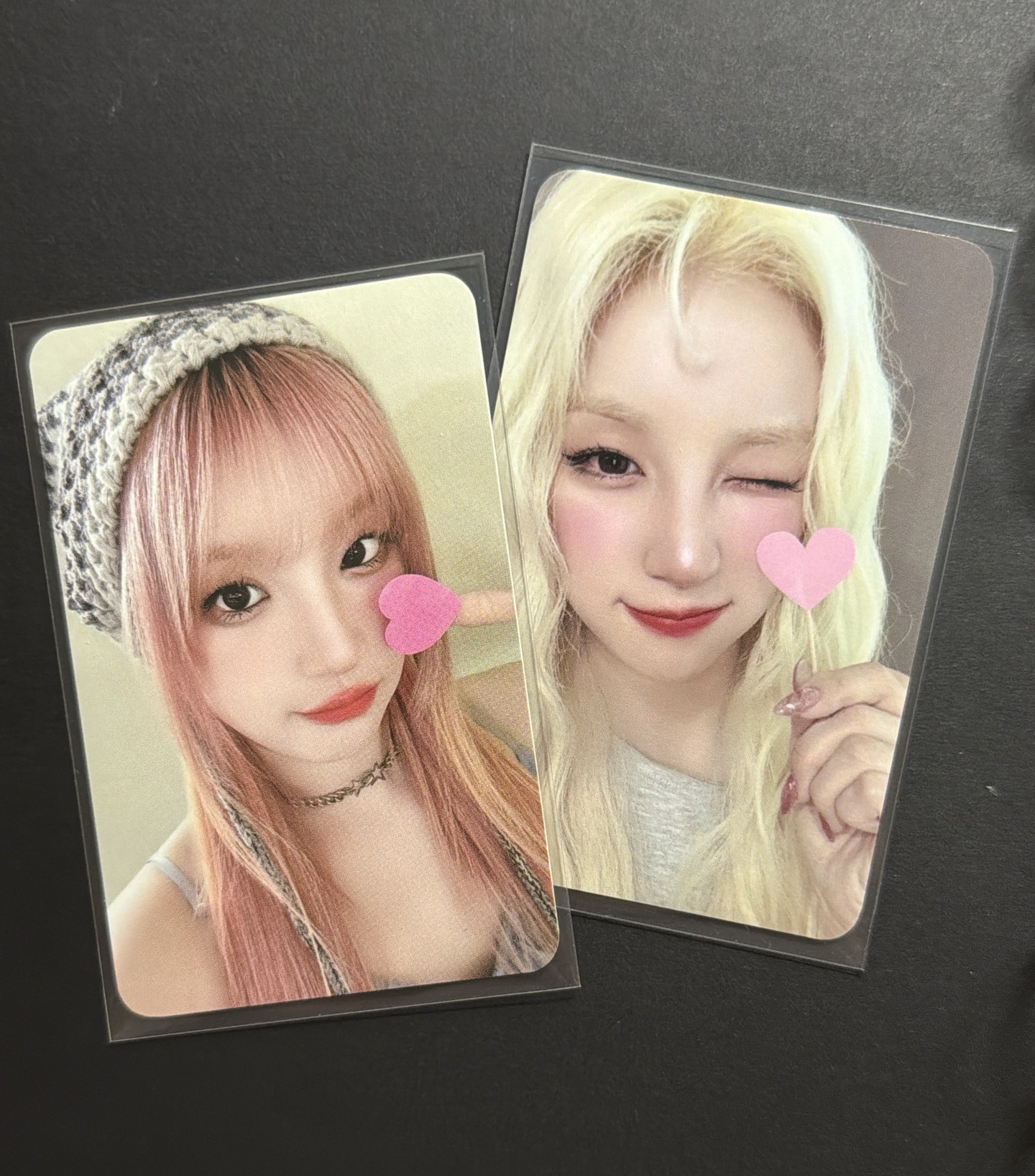 愛心貼紙琦兩張