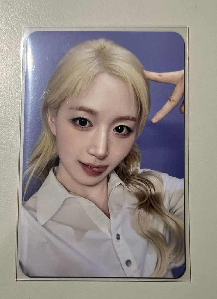 正規一 ms 線下 18.0 簽售卡 當日造型 年末派對