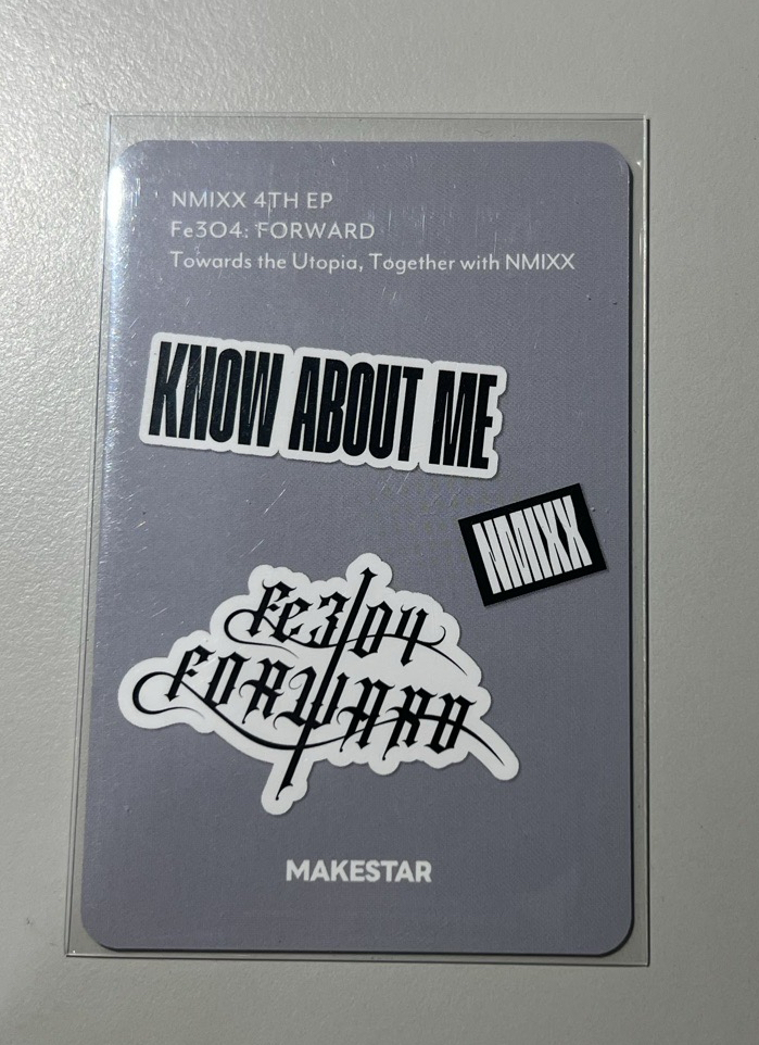 FORWARD ms 線下 6.0 簽售卡 角色貼紙嫄