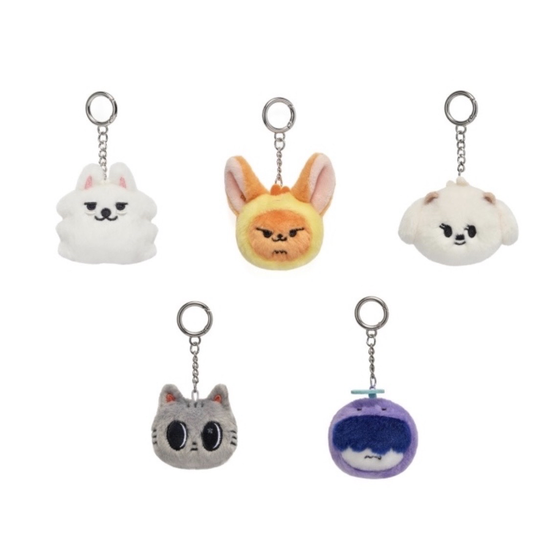 TXT 角巴兔大頭娃吊飾