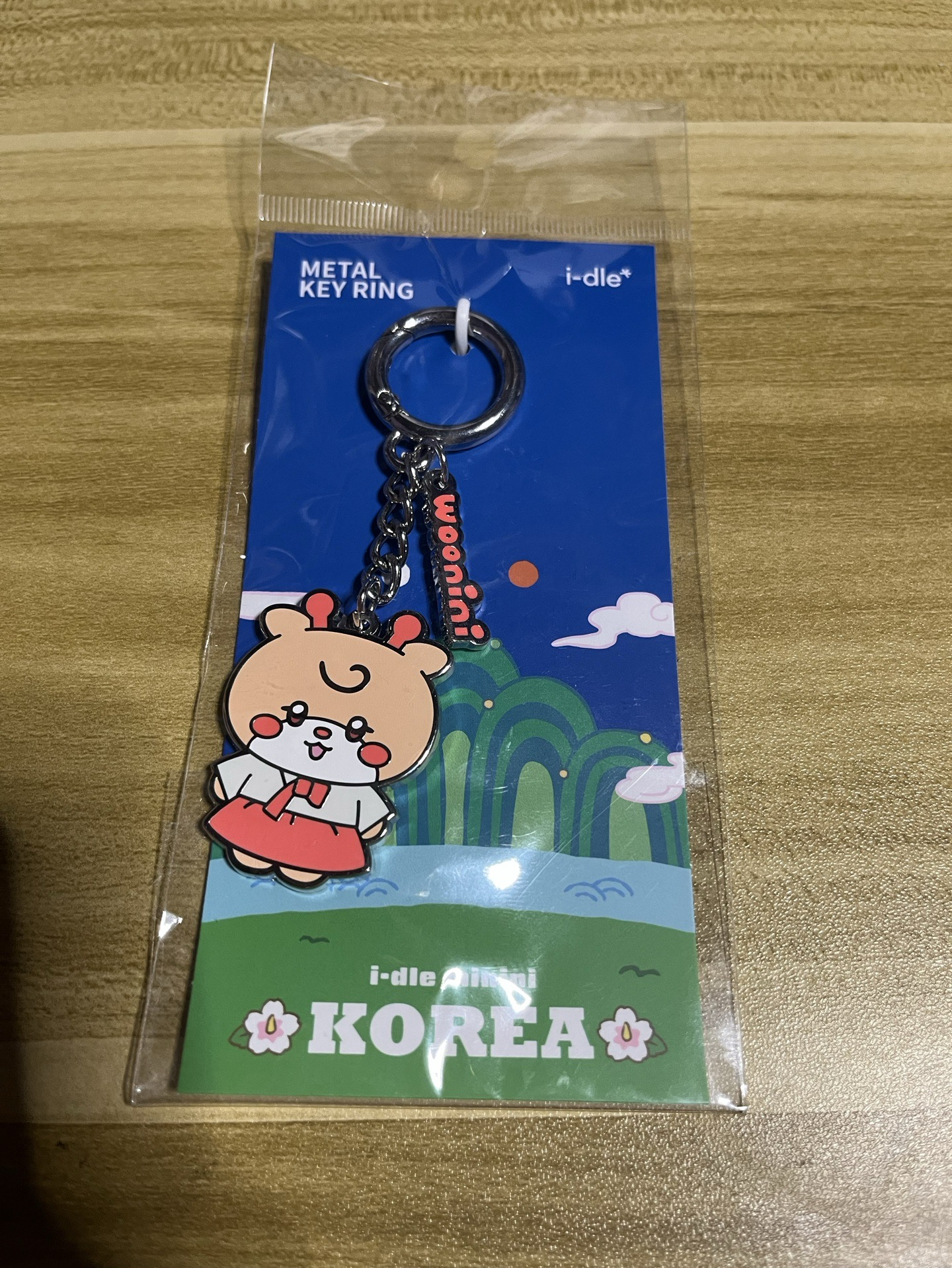 （🏰現貨）I-dle 展覽 金屬鑰匙圈 雨琦