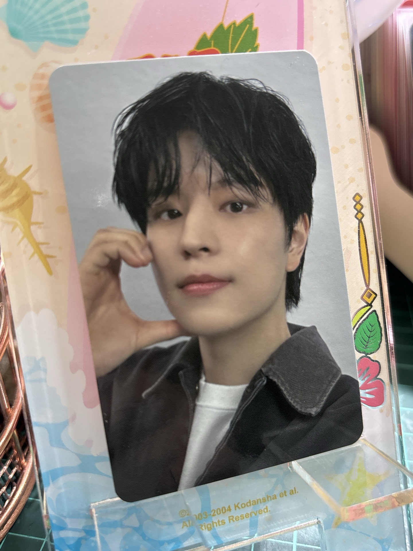 玟 4th FM 釜山快閃店 周邊卡 娃用行李箱