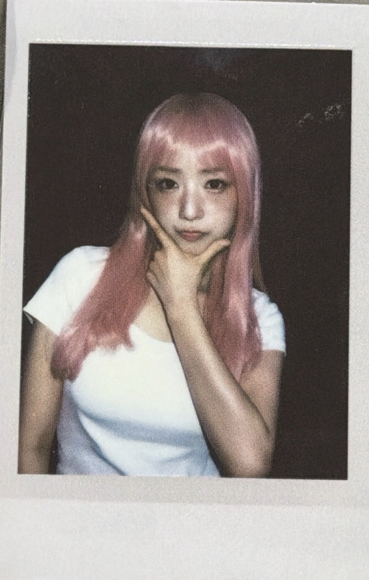 普美 粉版拍立得（有廠損）