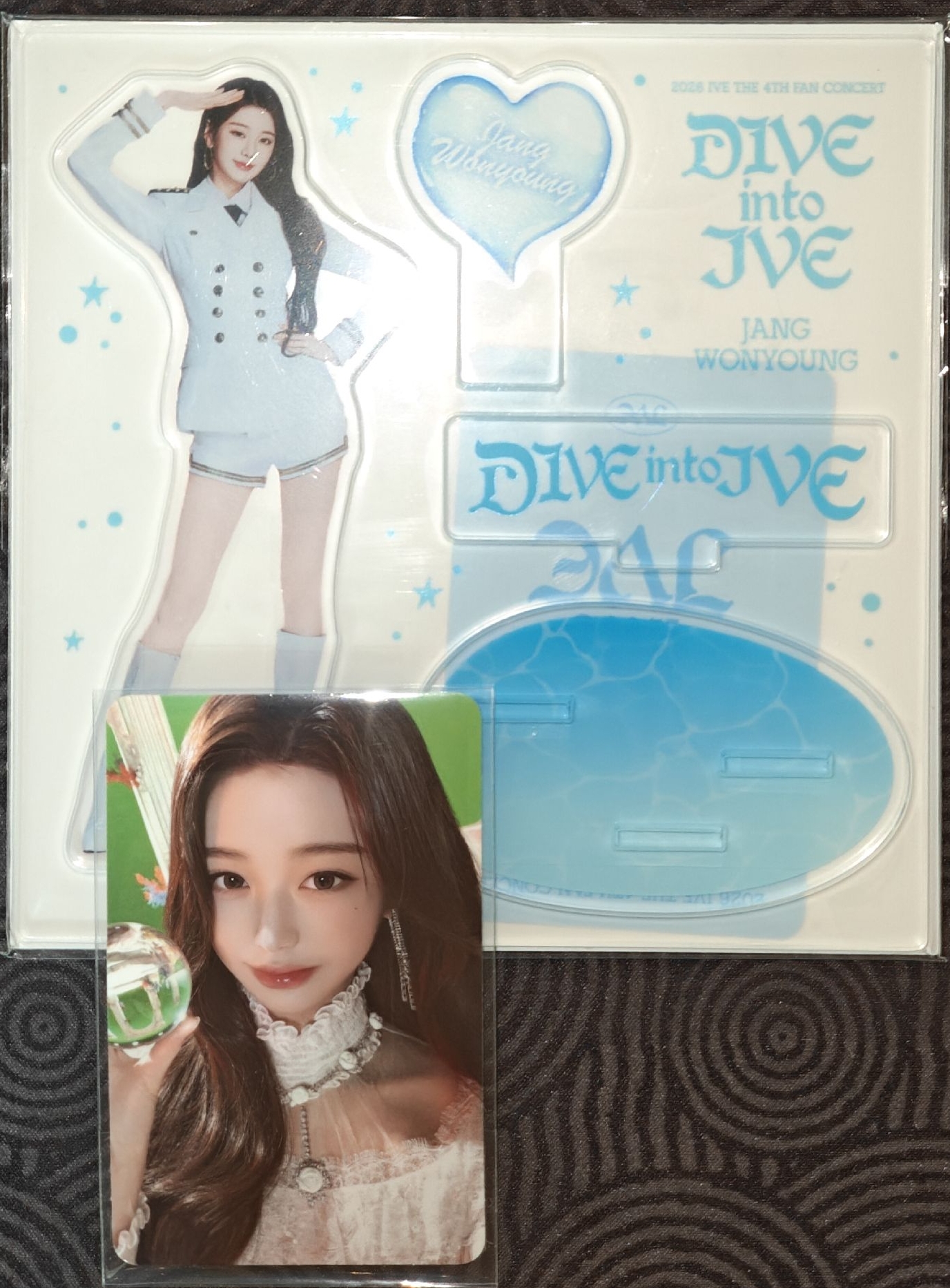 Ive 26Fc員立牌全新未拆+員滿額卡